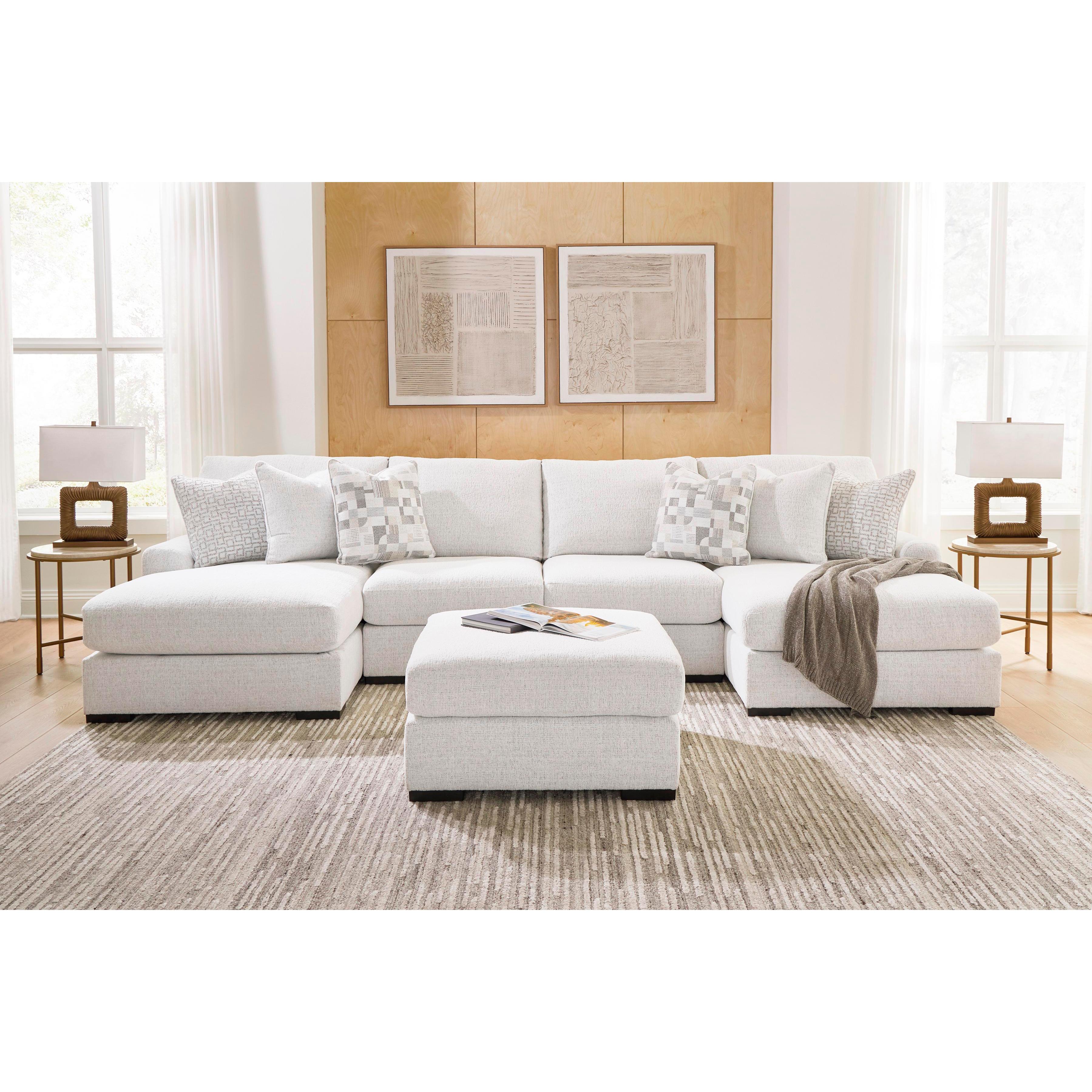 Signature Design by Ashley Misty-Lakes Fabric Ottoman PC6690608 IMAGE 5
