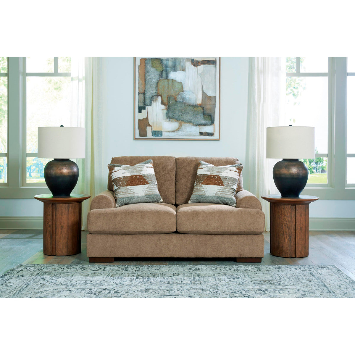 Signature Design by Ashley Jayne Park Stationary Fabric Loveseat PC8150535 IMAGE 4