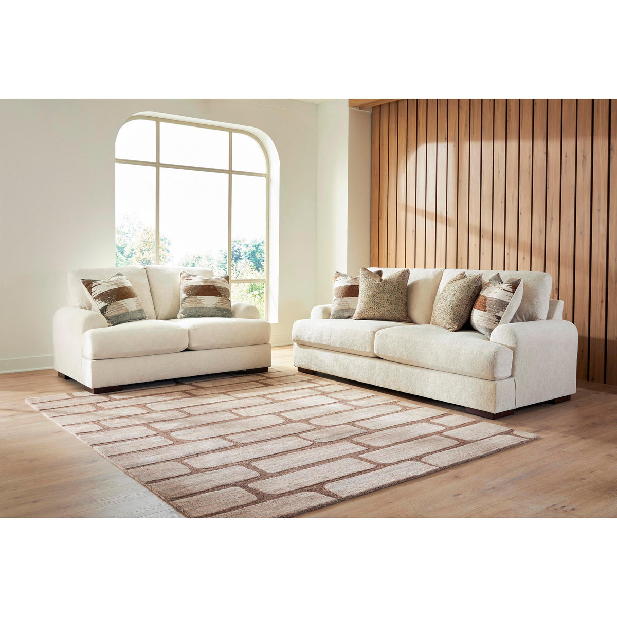 Signature Design by Ashley Jayne Park Stationary Fabric Sofa PC8150638 IMAGE 5