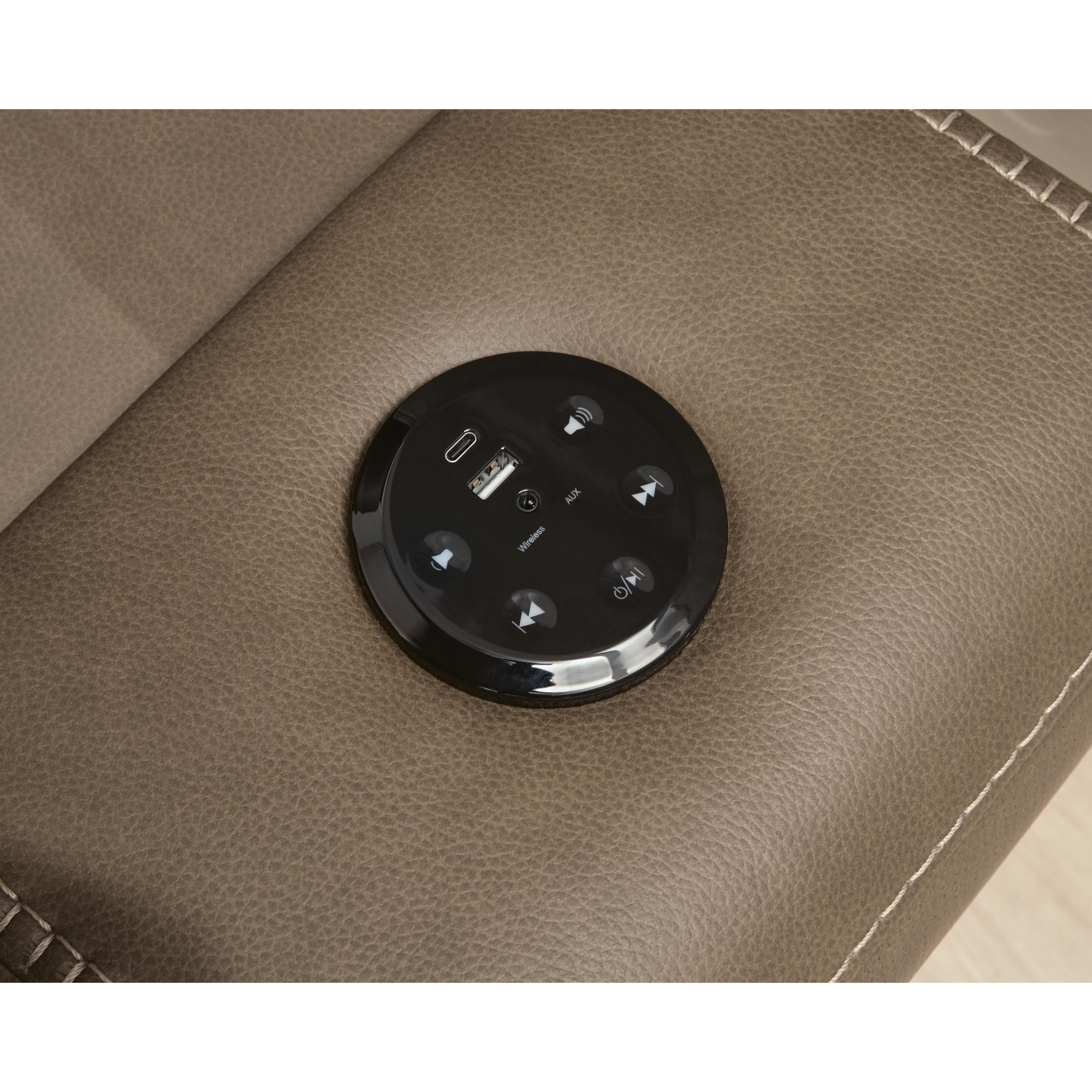 Signature Design by Ashley Max-Momentum Power Reclining Loveseat with Console PC8230558/PC8230560/PC8230562 IMAGE 4