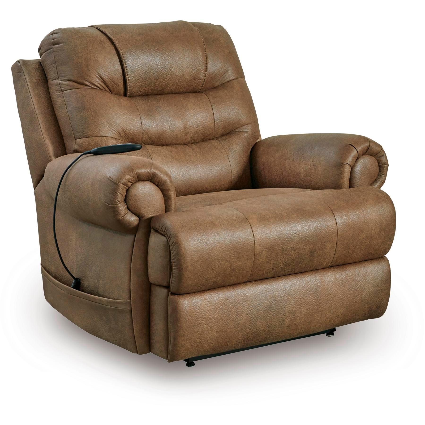 Signature Design by Ashley Revived and Restored Leather Look Lift Chair with Heat PC8240712 IMAGE 1