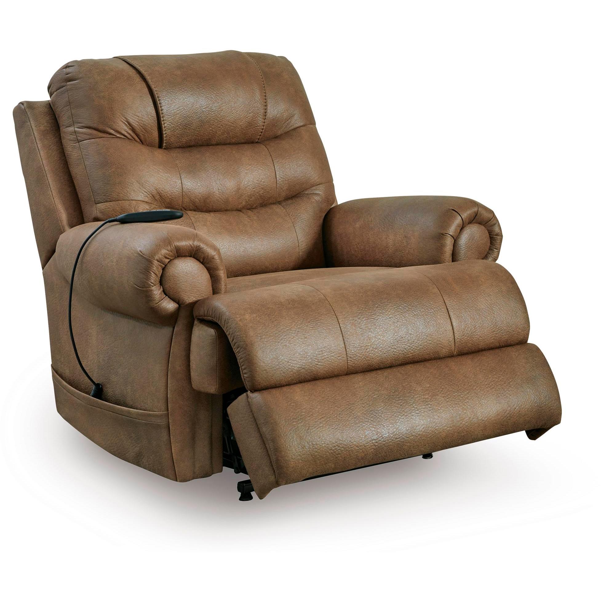 Signature Design by Ashley Revived and Restored Leather Look Lift Chair with Heat PC8240712 IMAGE 2