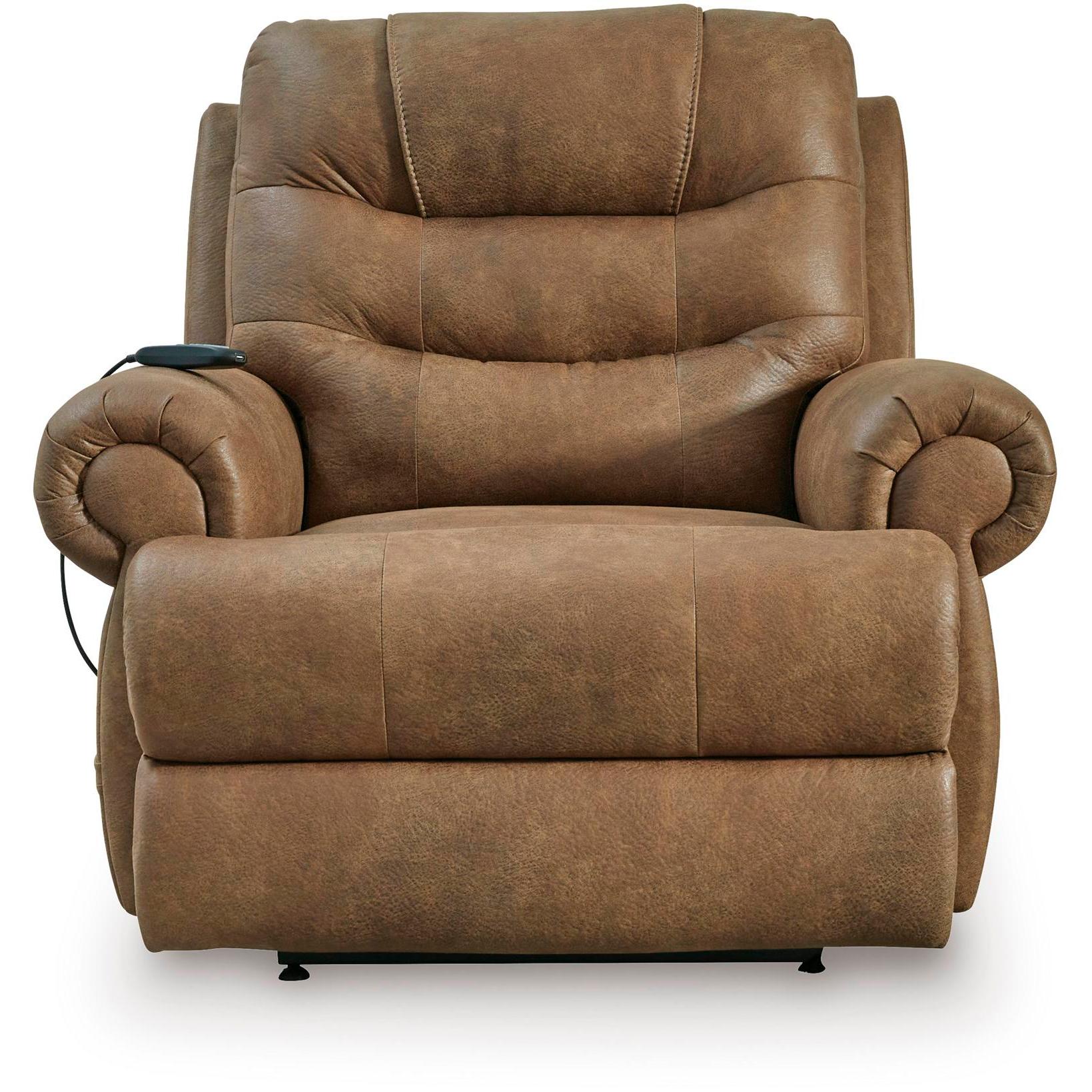 Signature Design by Ashley Revived and Restored Leather Look Lift Chair with Heat PC8240712 IMAGE 4