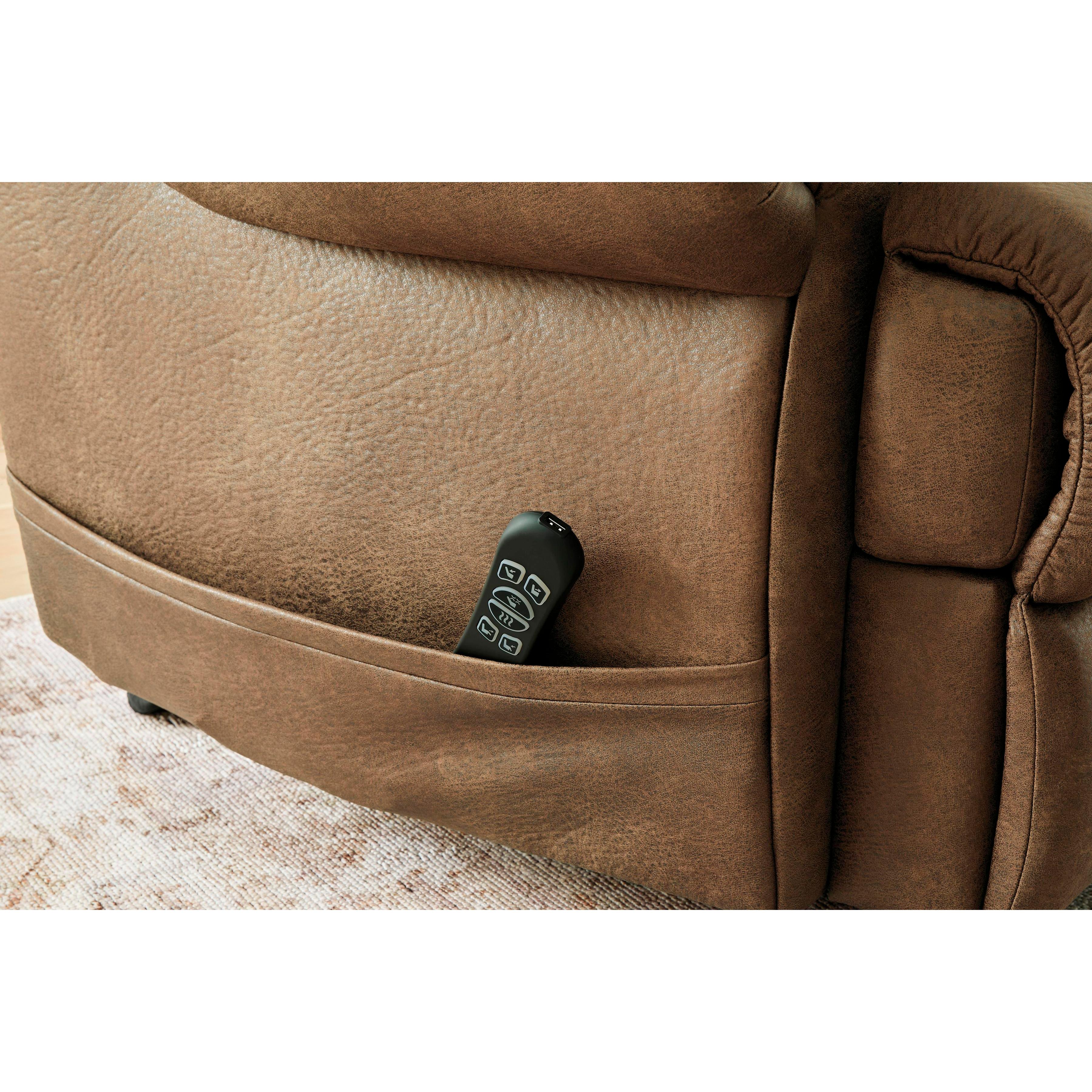 Signature Design by Ashley Revived and Restored Leather Look Lift Chair with Heat PC8240712 IMAGE 9
