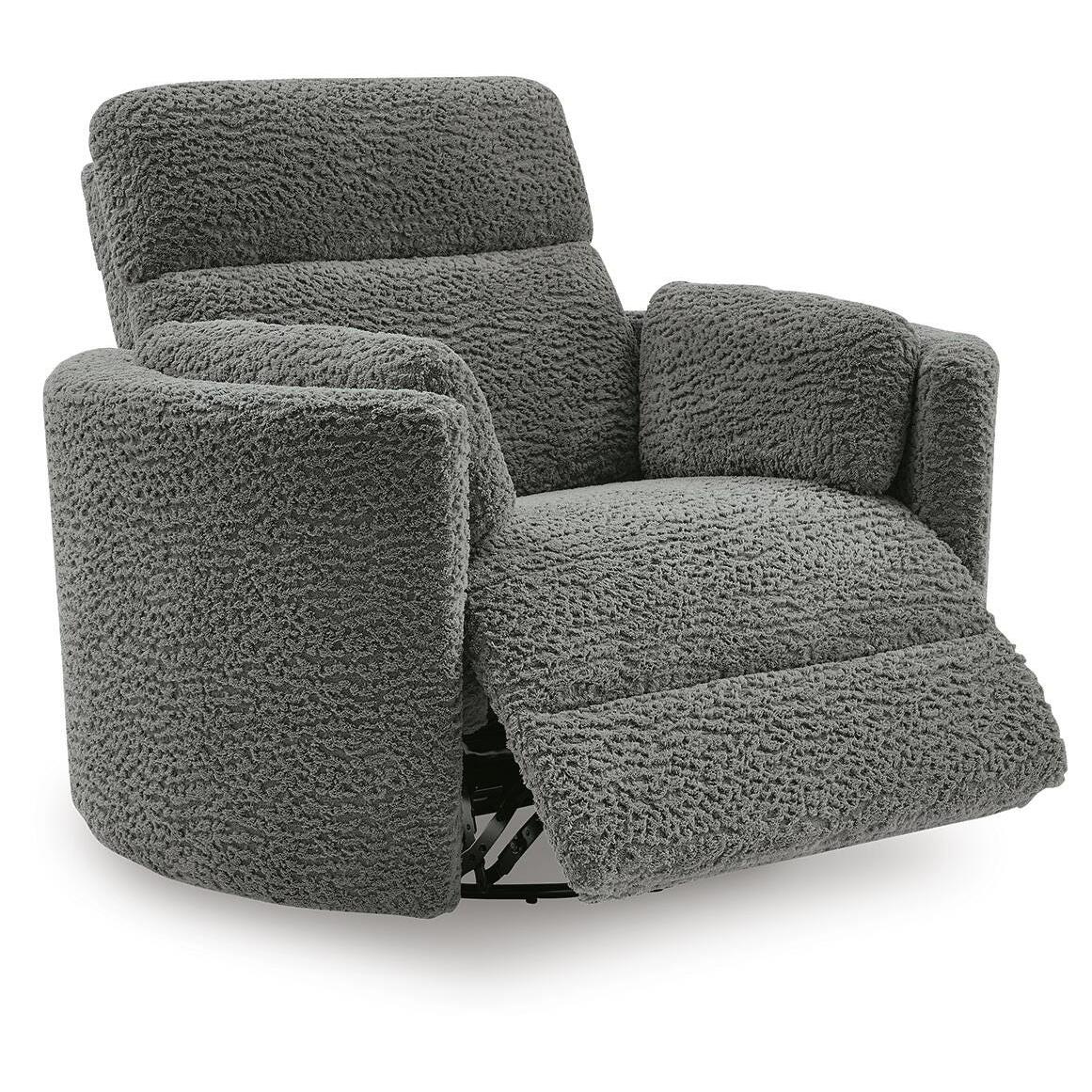 Signature Design by Ashley Gosaldo Power Swivel Glider Recliner PC8630495 IMAGE 3