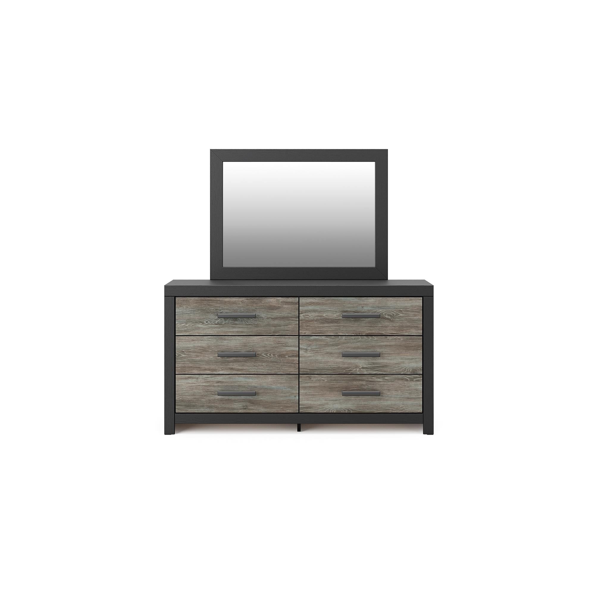 Signature Design by Ashley Broachmyn 6-Drawer Dresser with Mirror PCB1118-31/PCB1118-36 IMAGE 3