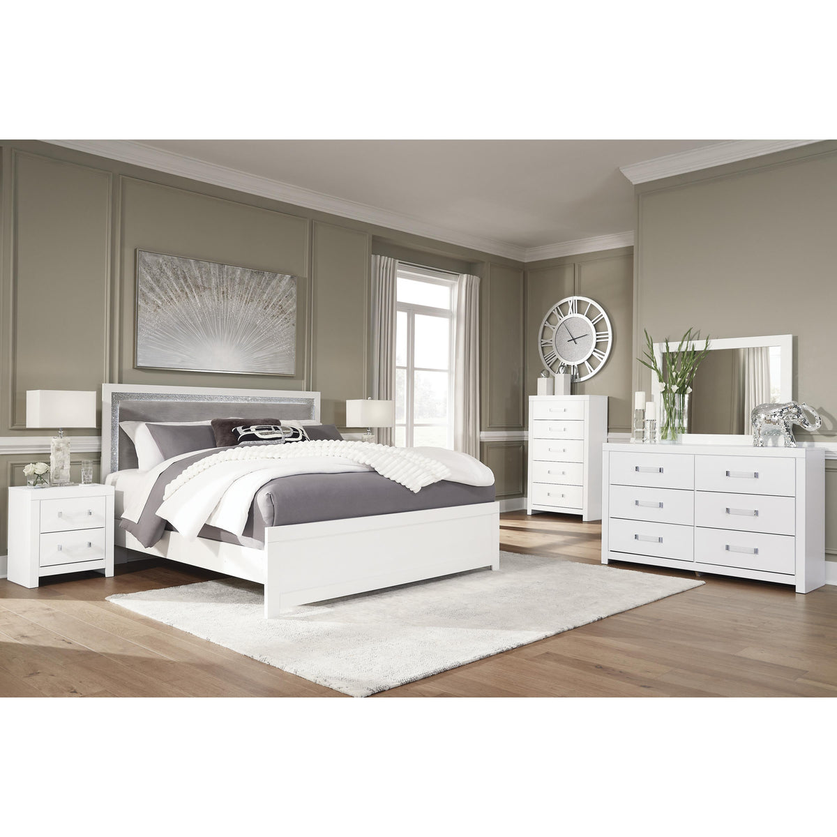Signature Design by Ashley Maeling 6-Drawer Dresser with Mirror PCB1119-31/PCB1119-36 IMAGE 7