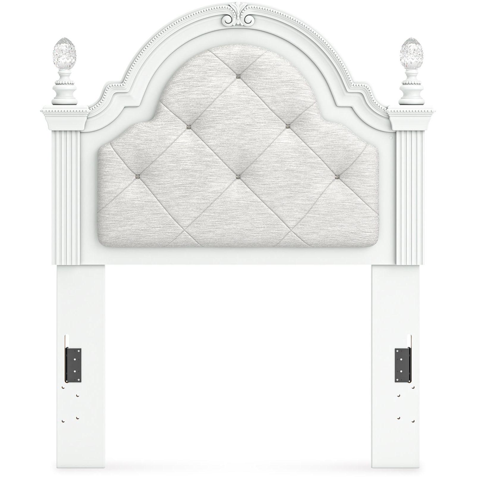 Signature Design by Ashley Kozlani PCB1819-153 Twin Upholstered Panel Headboard IMAGE 2