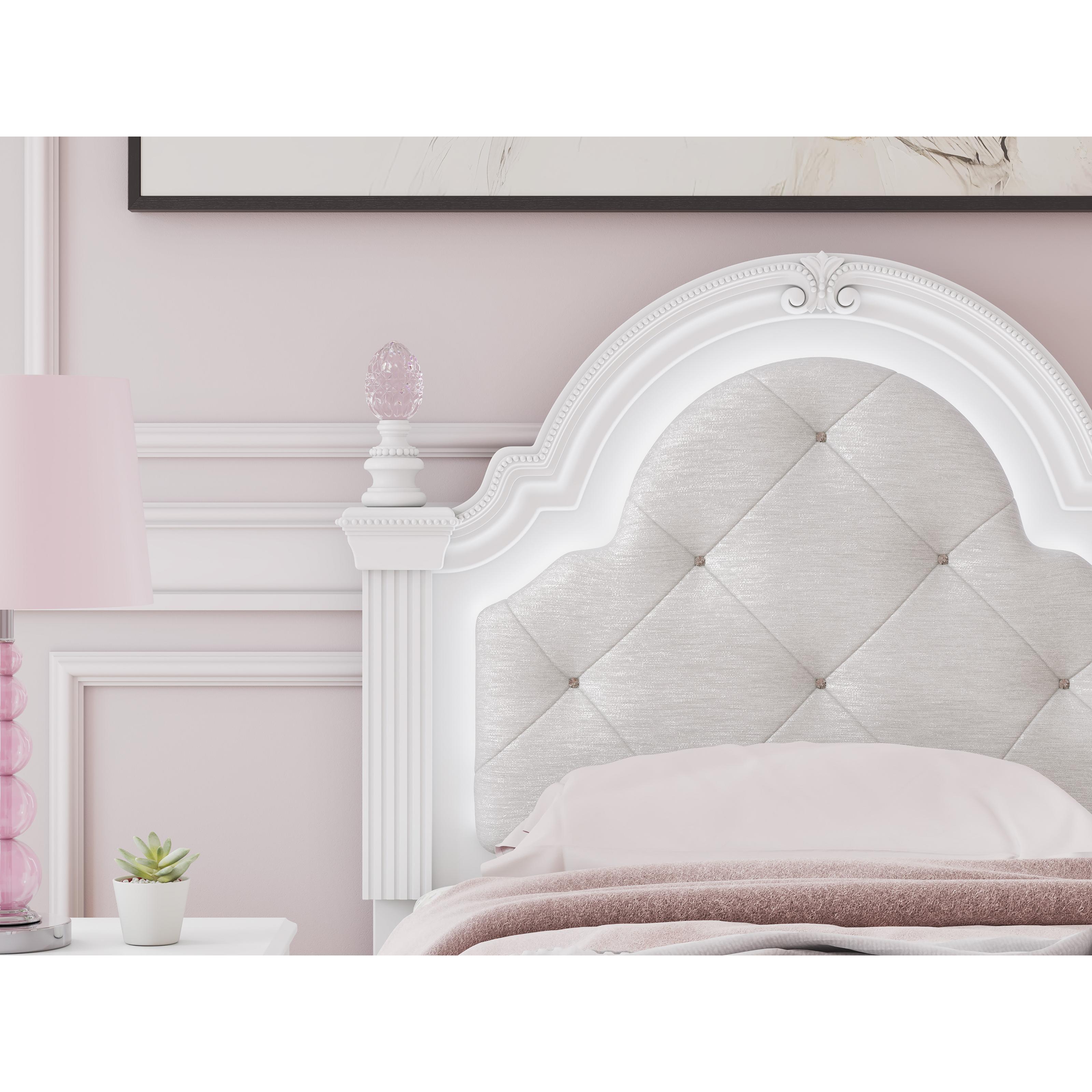 Signature Design by Ashley Kozlani PCB1819-153 Twin Upholstered Panel Headboard IMAGE 4