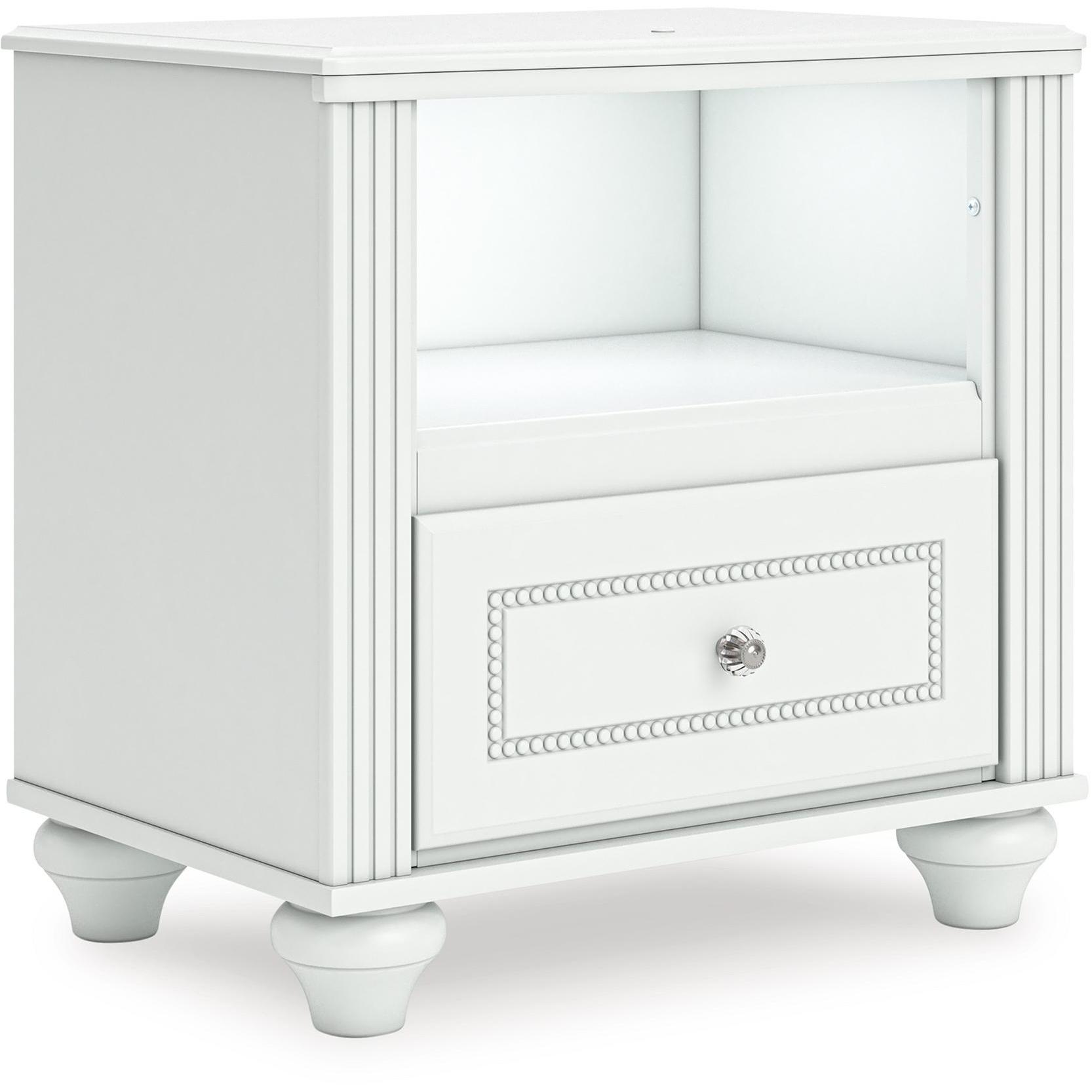 Signature Design by Ashley Kozlani 1-Drawer Nightstand PCB1819-91 IMAGE 3