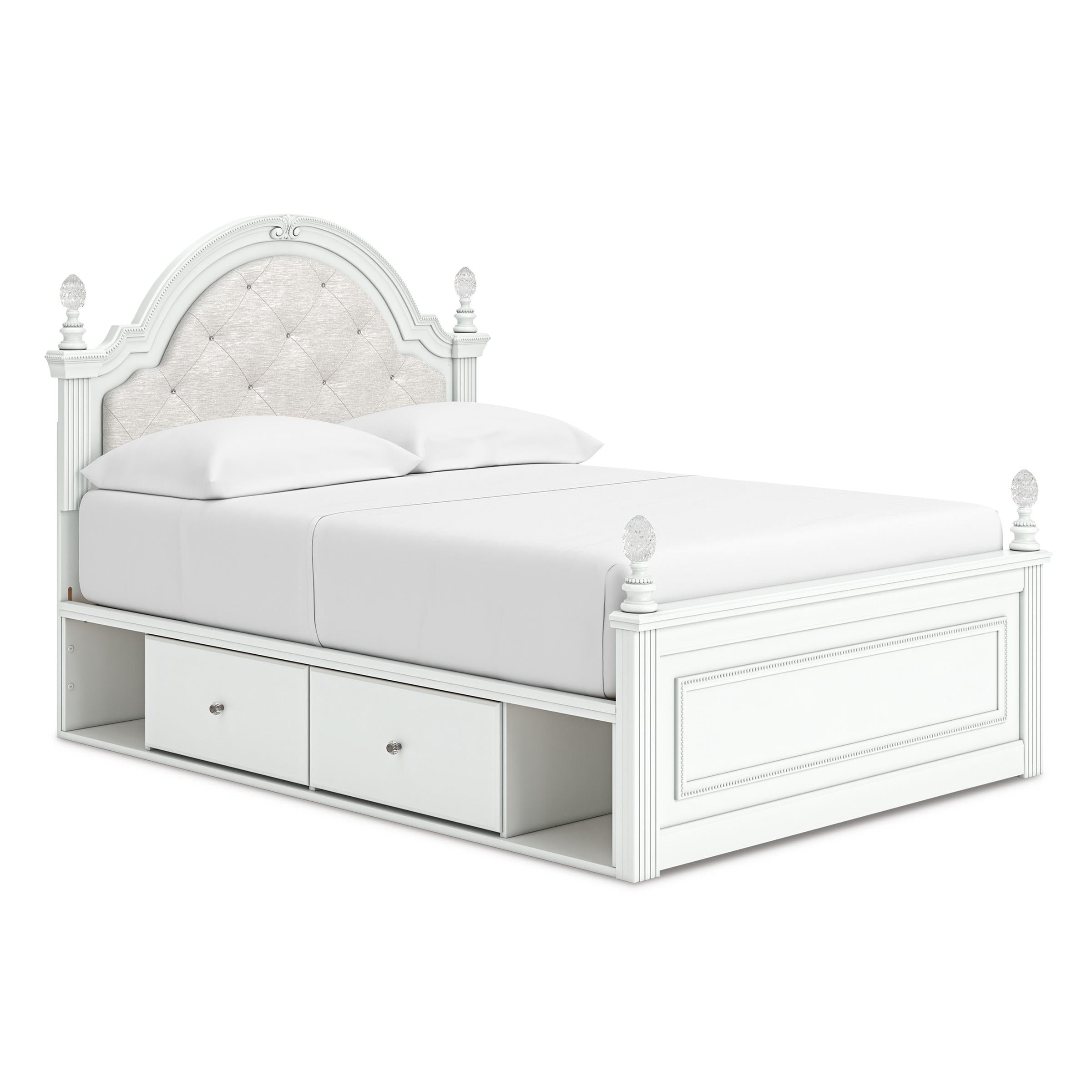 Signature Design by Ashley Kozlani Full Upholstered Panel Bed with Storage PCB1819-187/PCB1819-150/PCB1819-84/B100-12 IMAGE 1