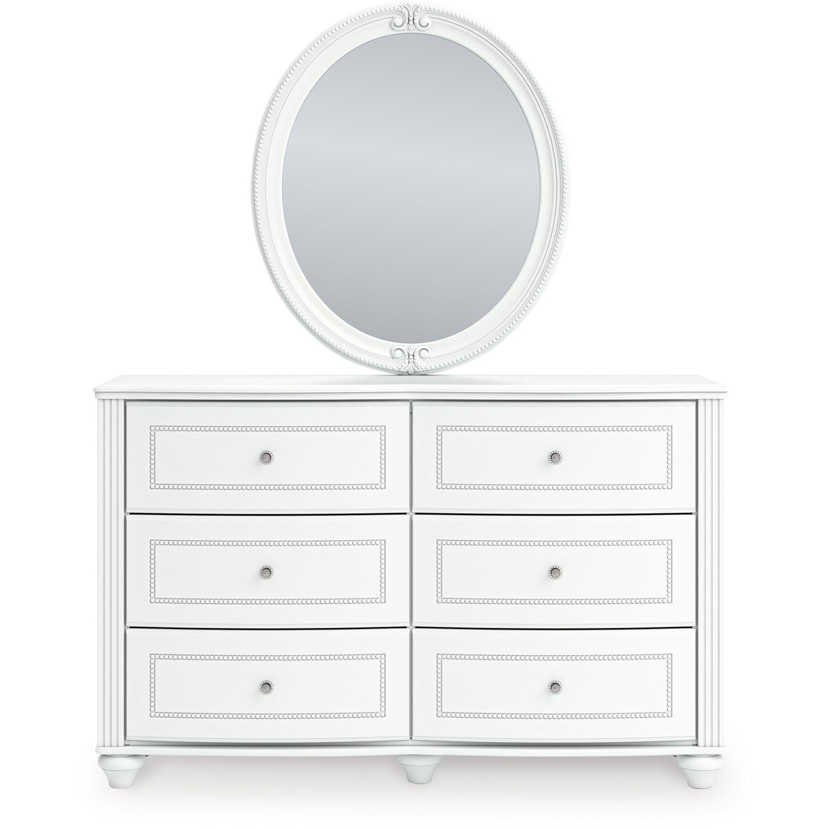 Signature Design by Ashley Kozlani 6-Drawer Dresser with Mirror PCB1819-21/PCB1819-26 IMAGE 2