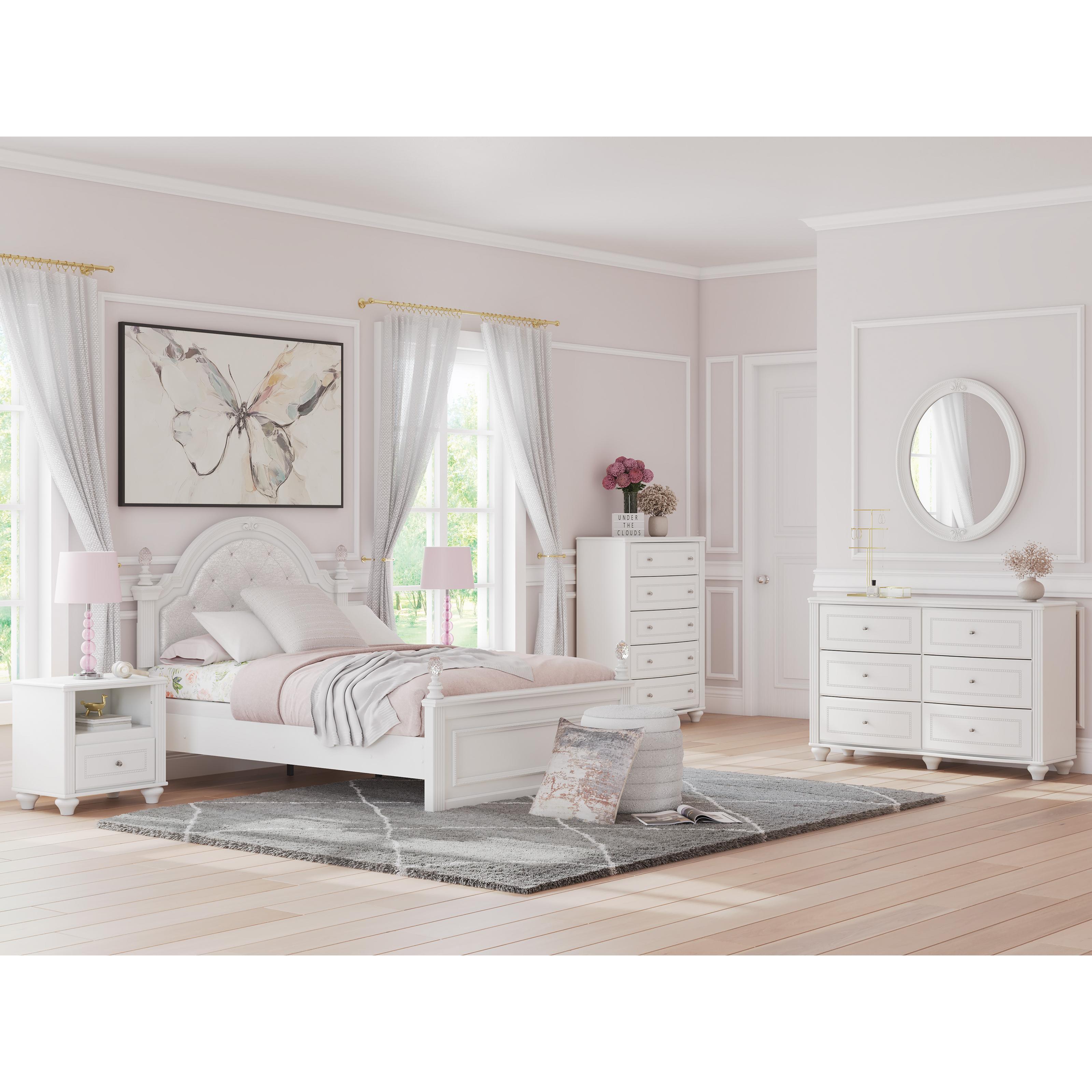 Signature Design by Ashley Kozlani 6-Drawer Dresser with Mirror PCB1819-21/PCB1819-26 IMAGE 9