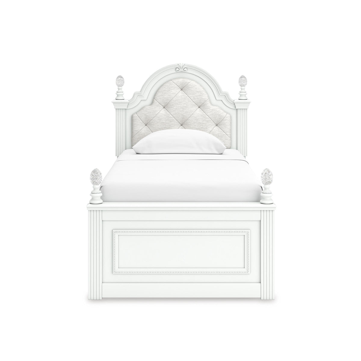 Signature Design by Ashley Kozlani Twin Upholstered Panel Bed with Storage PCB1819-153/PCB1819-52/PCB1819-150/B100-11 IMAGE 3