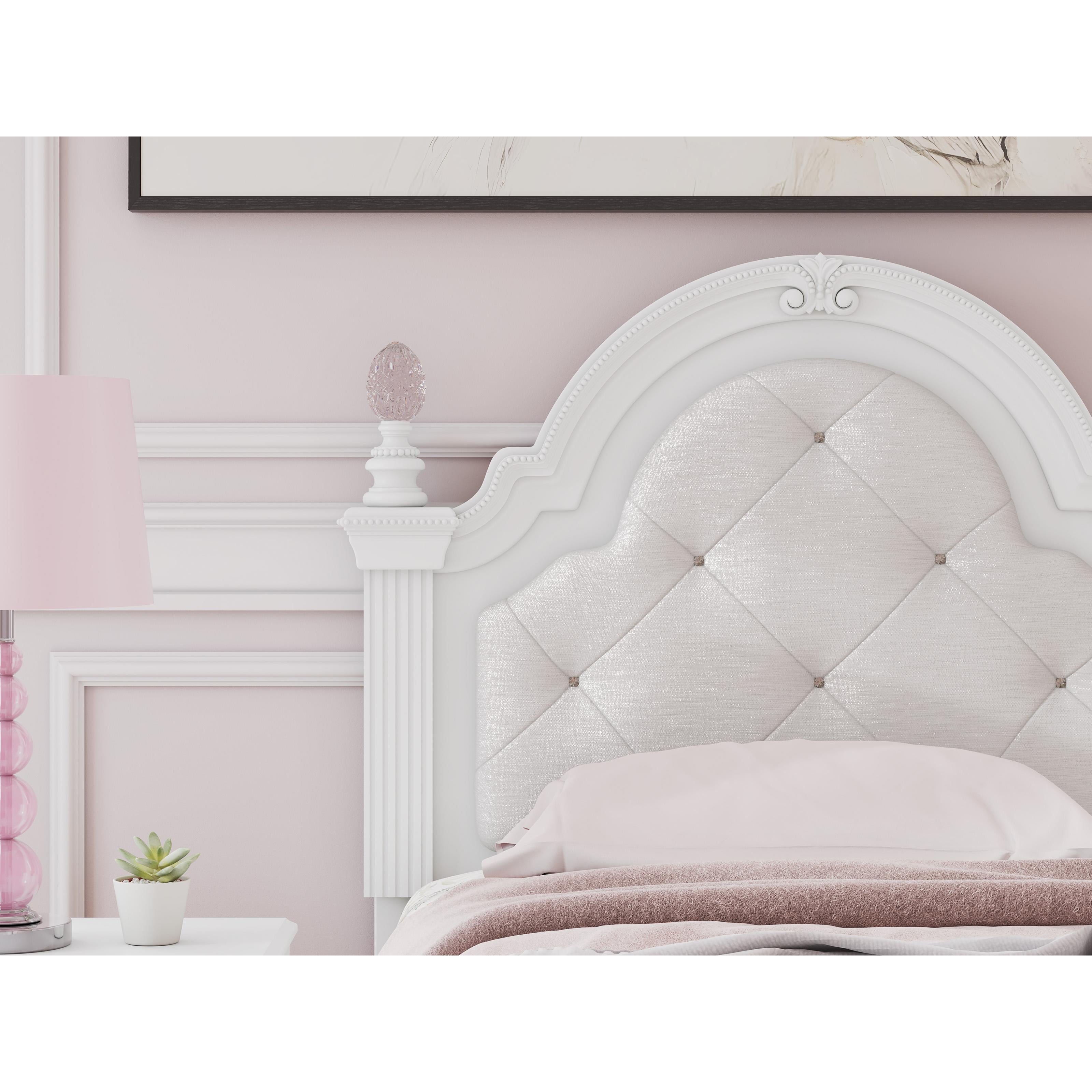 Signature Design by Ashley Kozlani Twin Upholstered Panel Bed with Storage PCB1819-153/PCB1819-52/PCB1819-150/B100-11 IMAGE 9