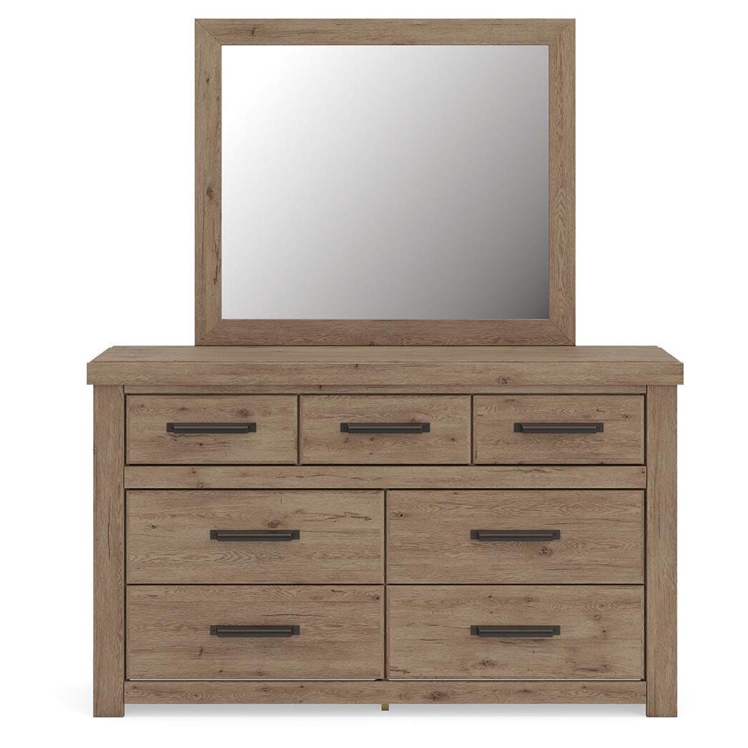 Signature Design by Ashley Oliandon 7-Drawer Dresser with Mirror PCB2844-31/PCB2844-36 IMAGE 4