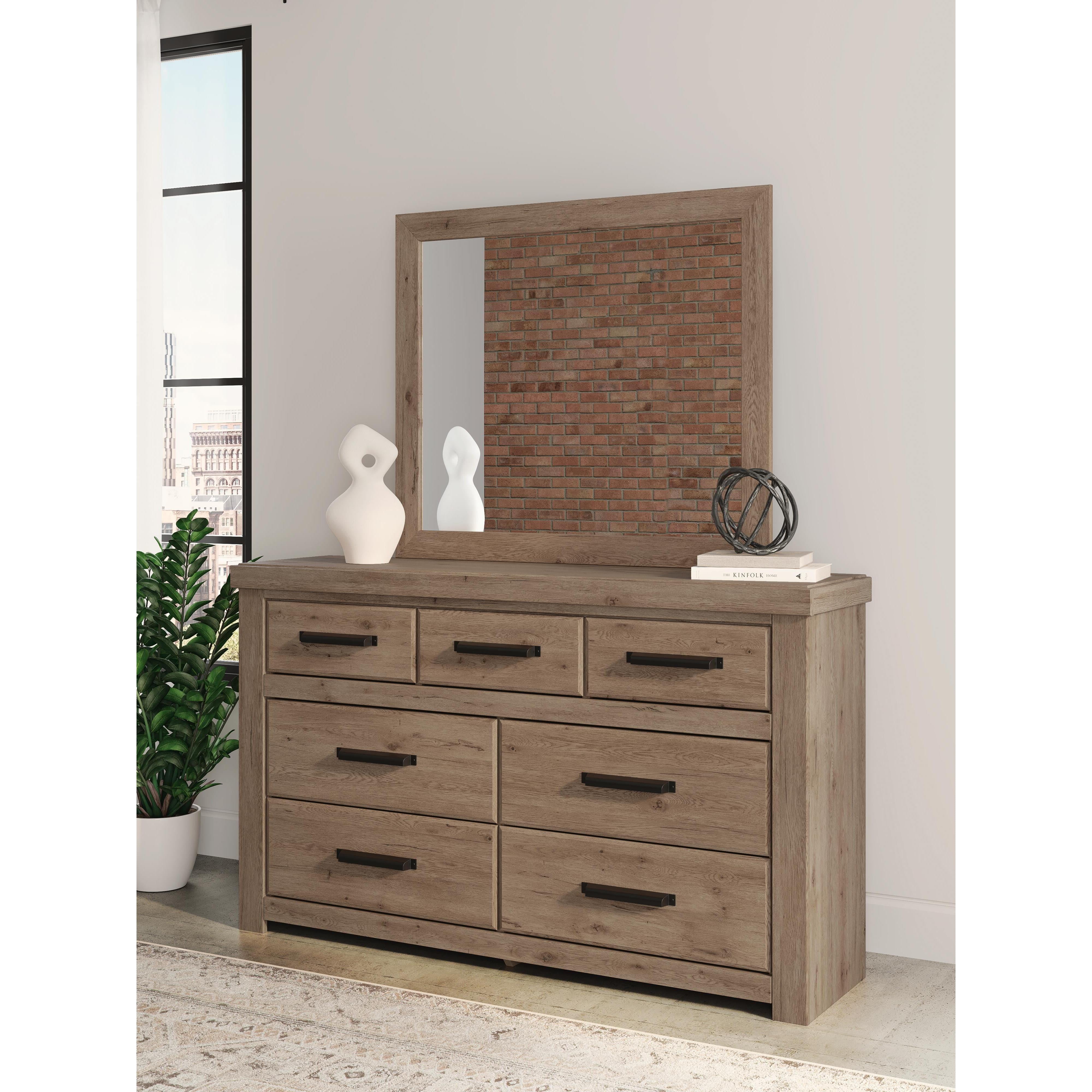 Signature Design by Ashley Oliandon 7-Drawer Dresser with Mirror PCB2844-31/PCB2844-36 IMAGE 7