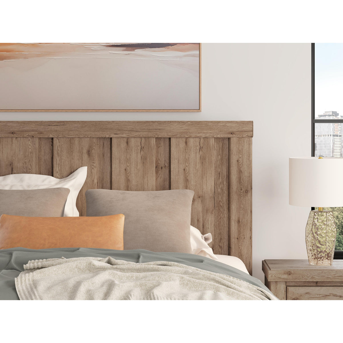 Signature Design by Ashley Oliandon King Panel Bed PCB2844-56/PCB2844-58/PCB2844-97 IMAGE 9