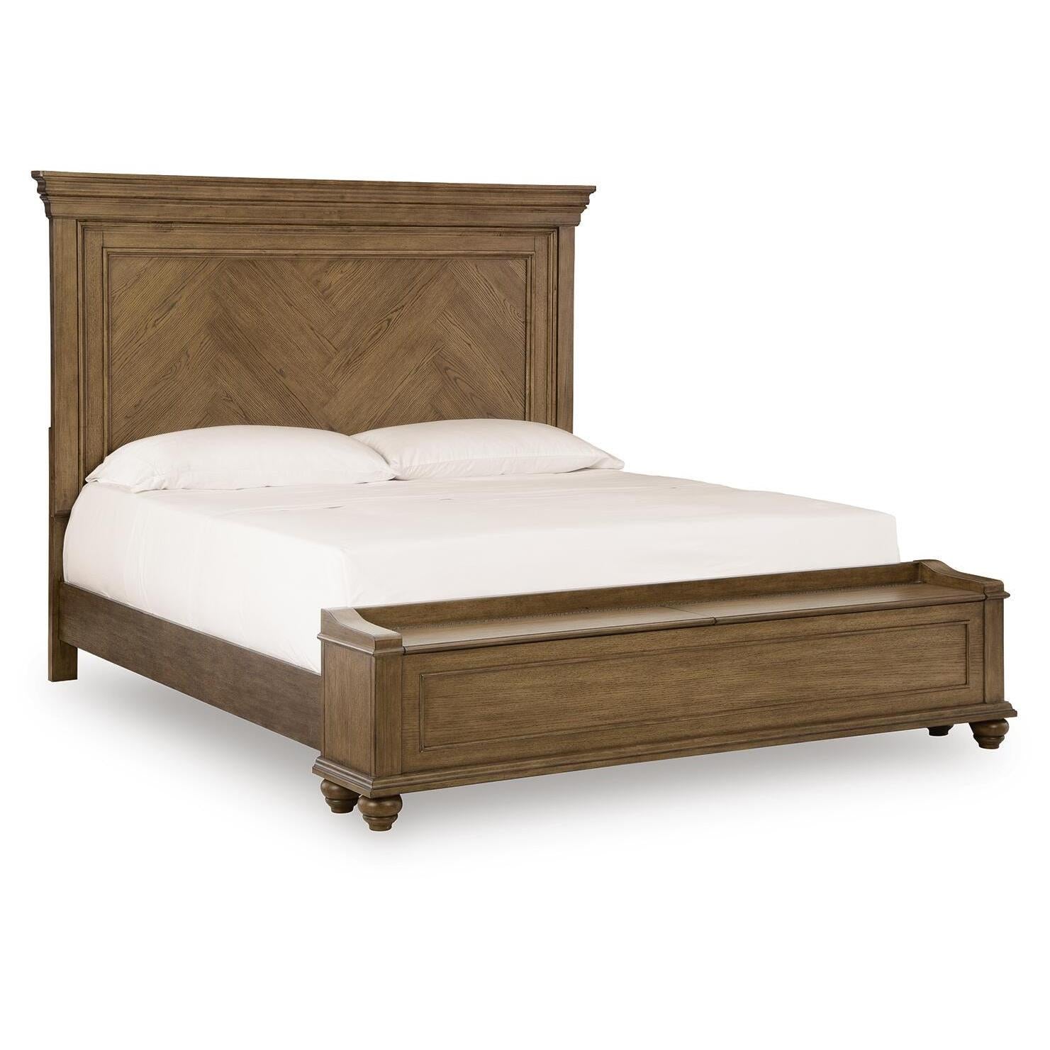 Signature Design by Ashley Karallin California King Panel Bed with Storage PCB782-56S/PCB782-58/PCB782-94 IMAGE 1