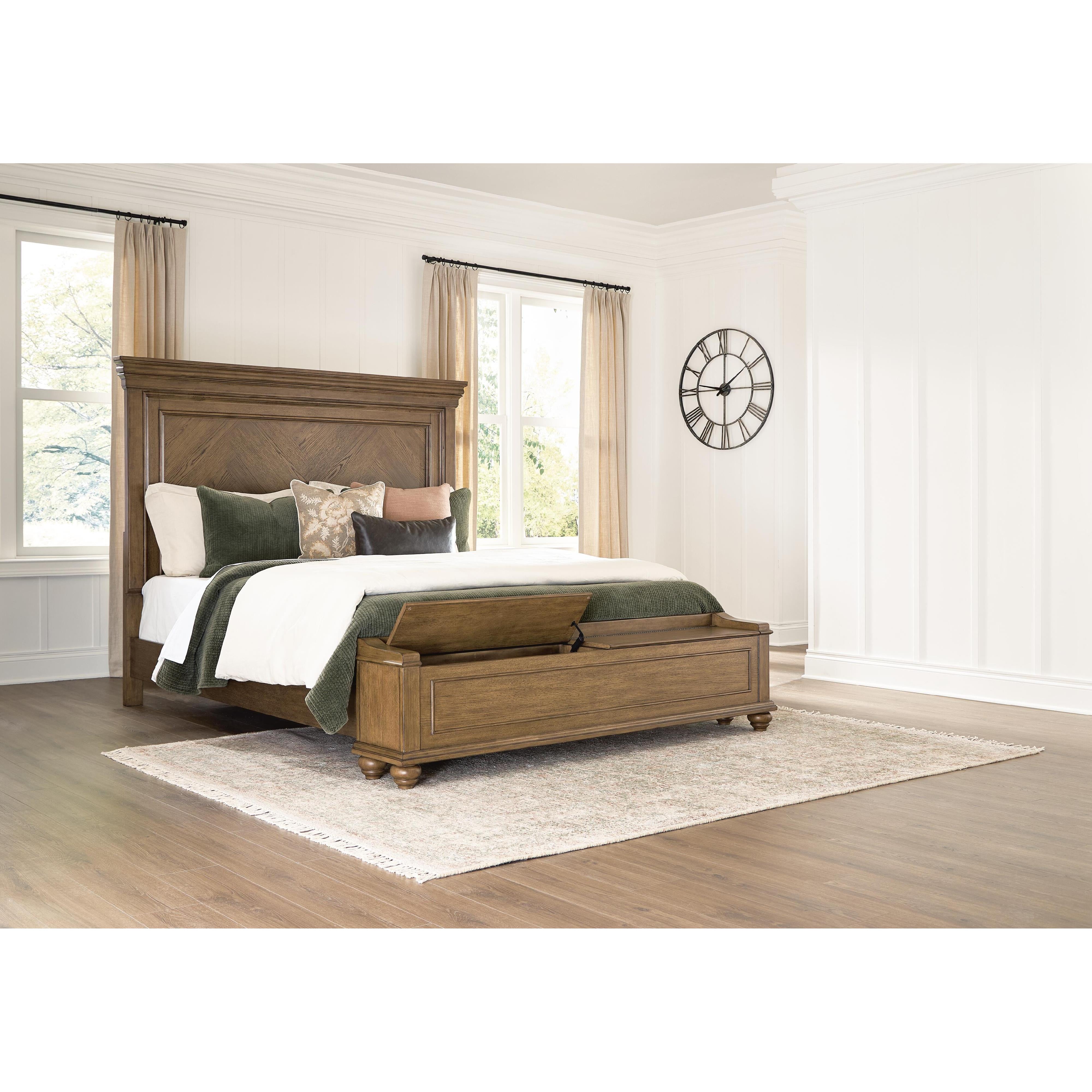 Signature Design by Ashley Karallin California King Panel Bed with Storage PCB782-56S/PCB782-58/PCB782-94 IMAGE 9