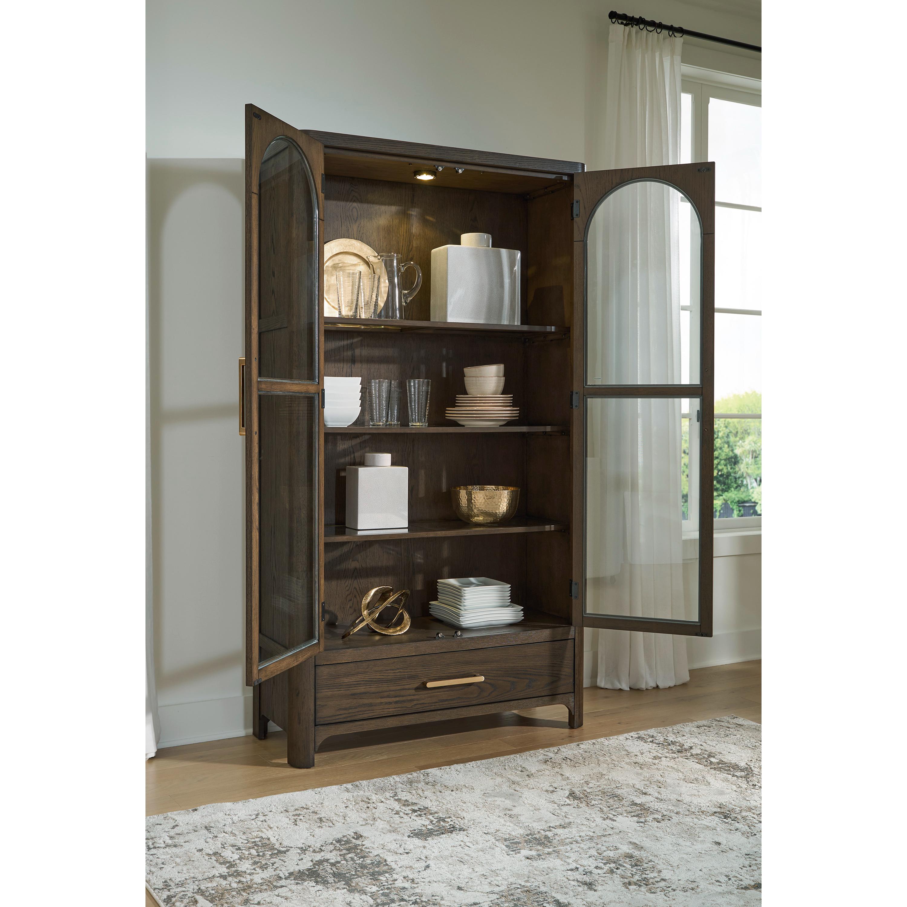 Signature Design by Ashley Radkin Display Cabinet PCD843-76 IMAGE 5