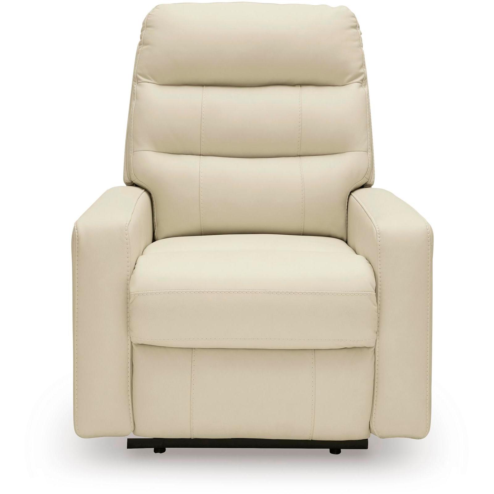 Signature Design by Ashley Pennacle Pier Power Leather Match Recliner PCU1350213 IMAGE 3