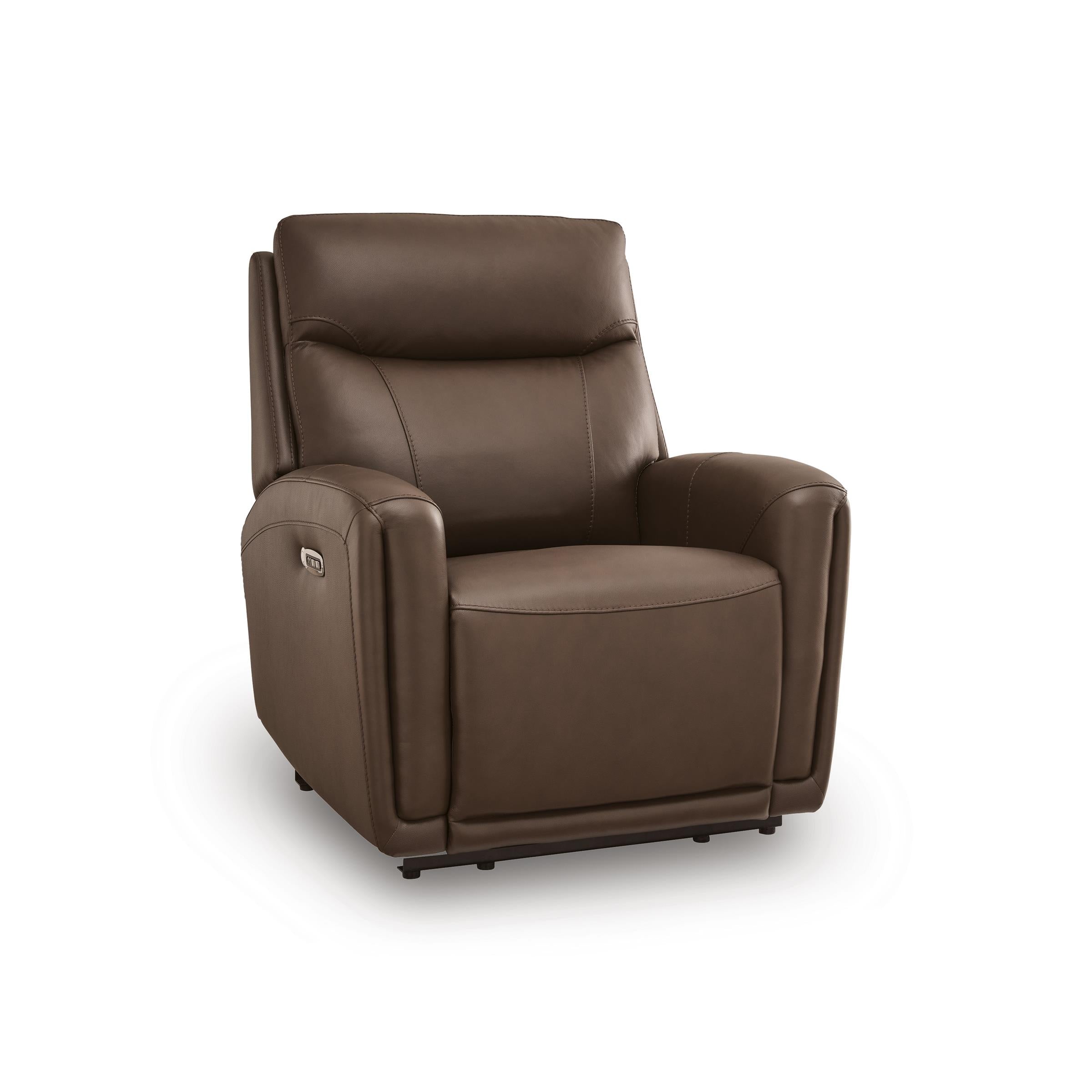 Signature Design by Ashley Pincara Power Leather Match Recliner PCU1380242 IMAGE 1