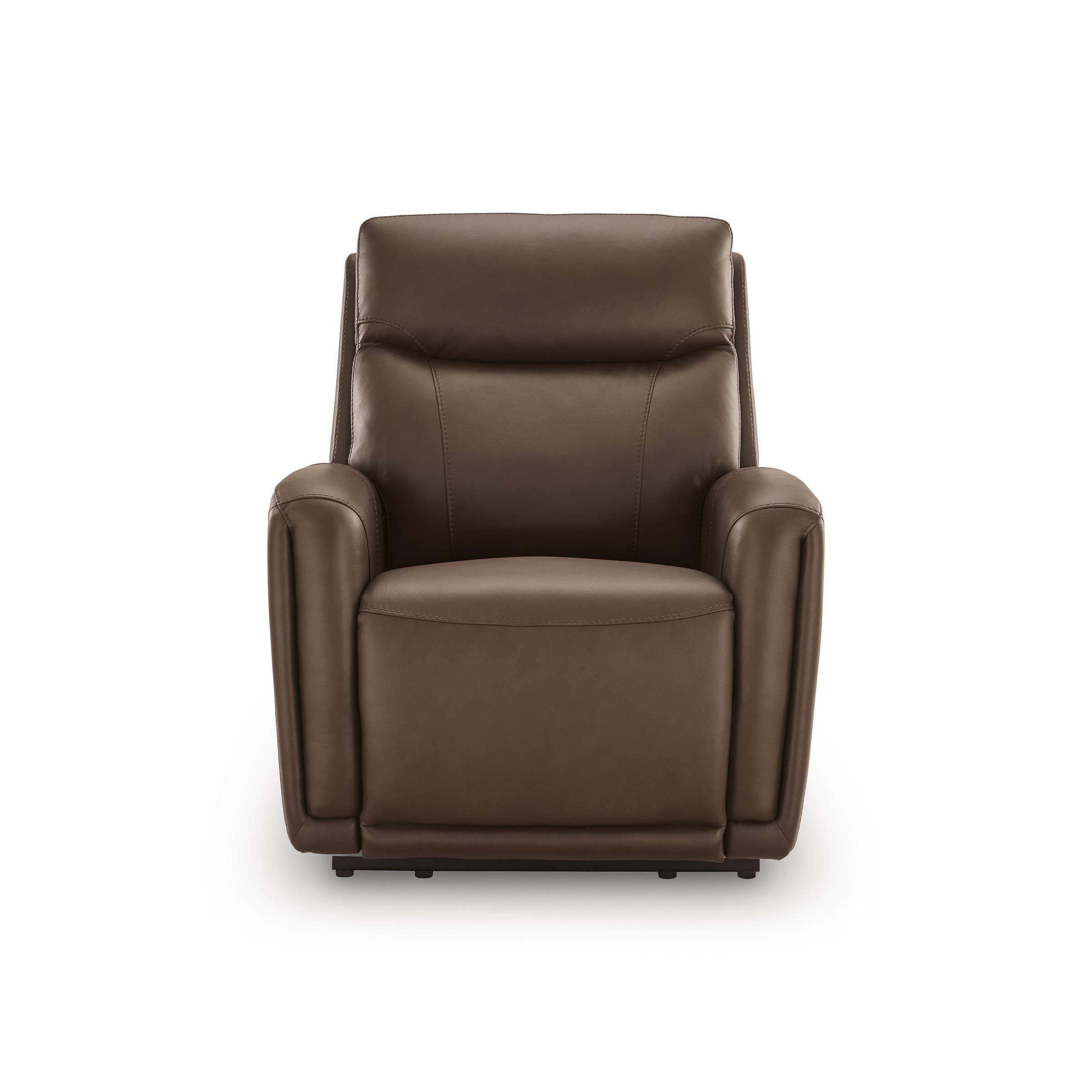 Signature Design by Ashley Pincara Power Leather Match Recliner PCU1380242 IMAGE 3