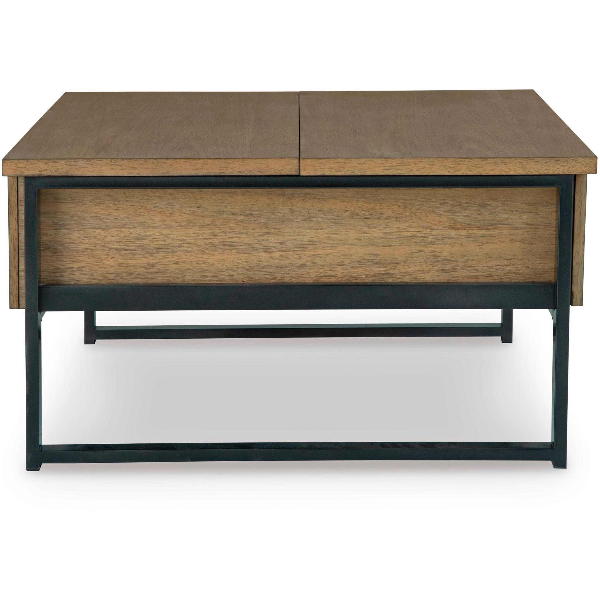 Signature Design by Ashley Montia Lift Top Cocktail Table T602-00 IMAGE 4