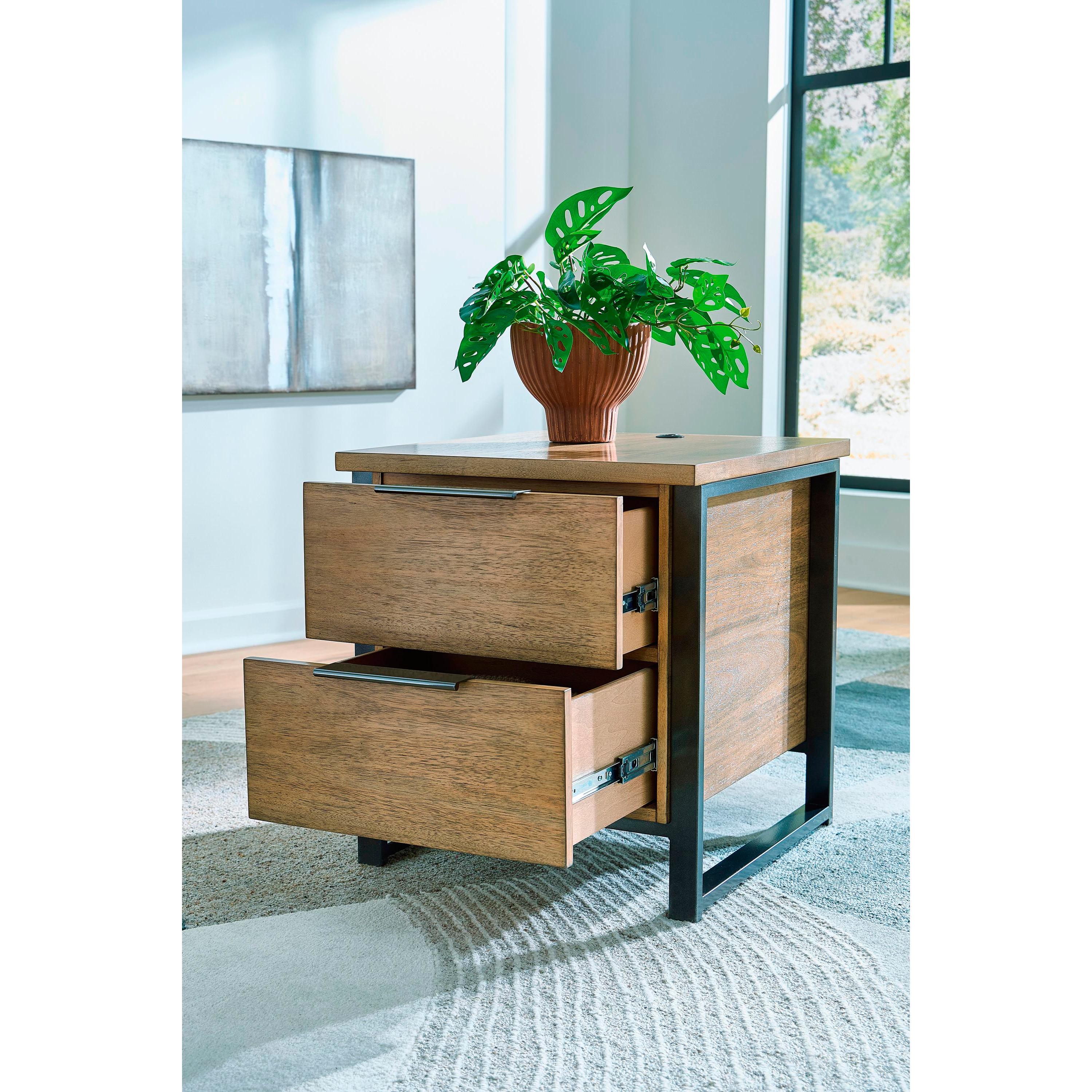 Signature Design by Ashley Montia End Table T602-3 IMAGE 6