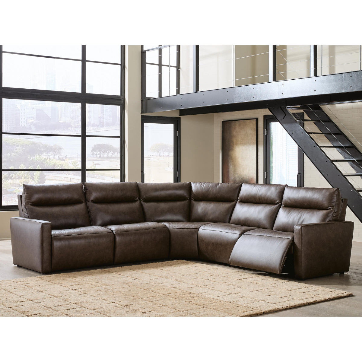 Benchcraft ModZ Power Reclining 5 pc Sectional U1400031/U1400046/U1400058/U1400062/U1400077 IMAGE 2