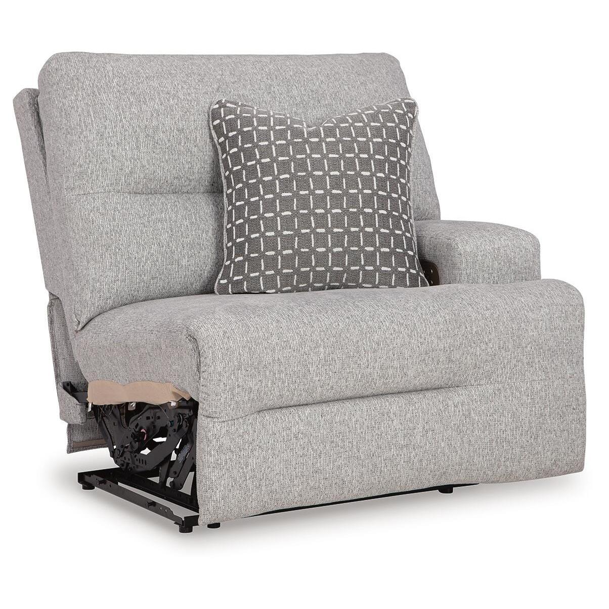 Signature Design by Ashley Acklen Place 93605S20 7 pc Power Sectional Reclining Sofa with Storage Console IMAGE 10