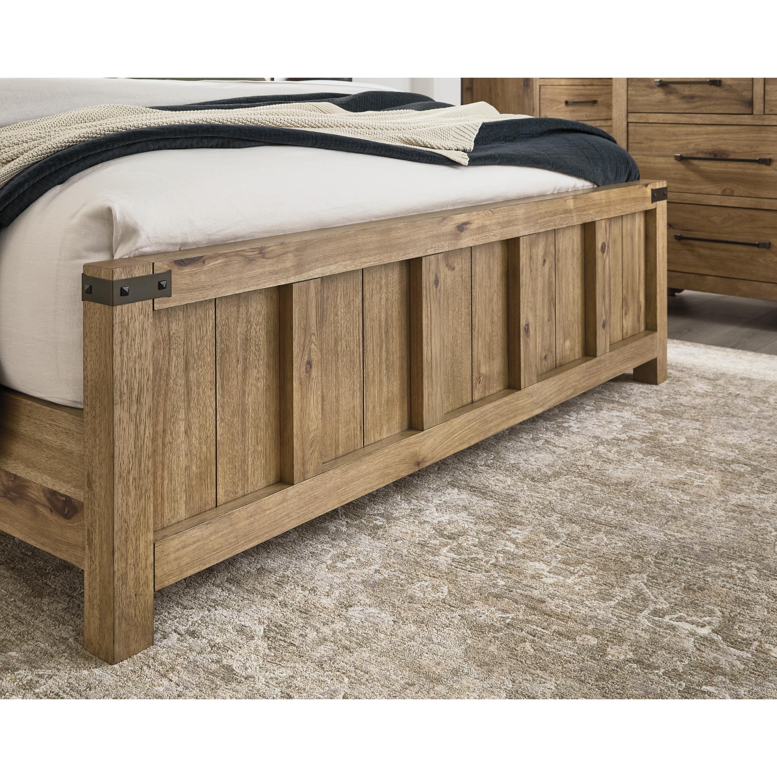 Benchcraft Ridgester B858B7 California King Panel Bed IMAGE 6
