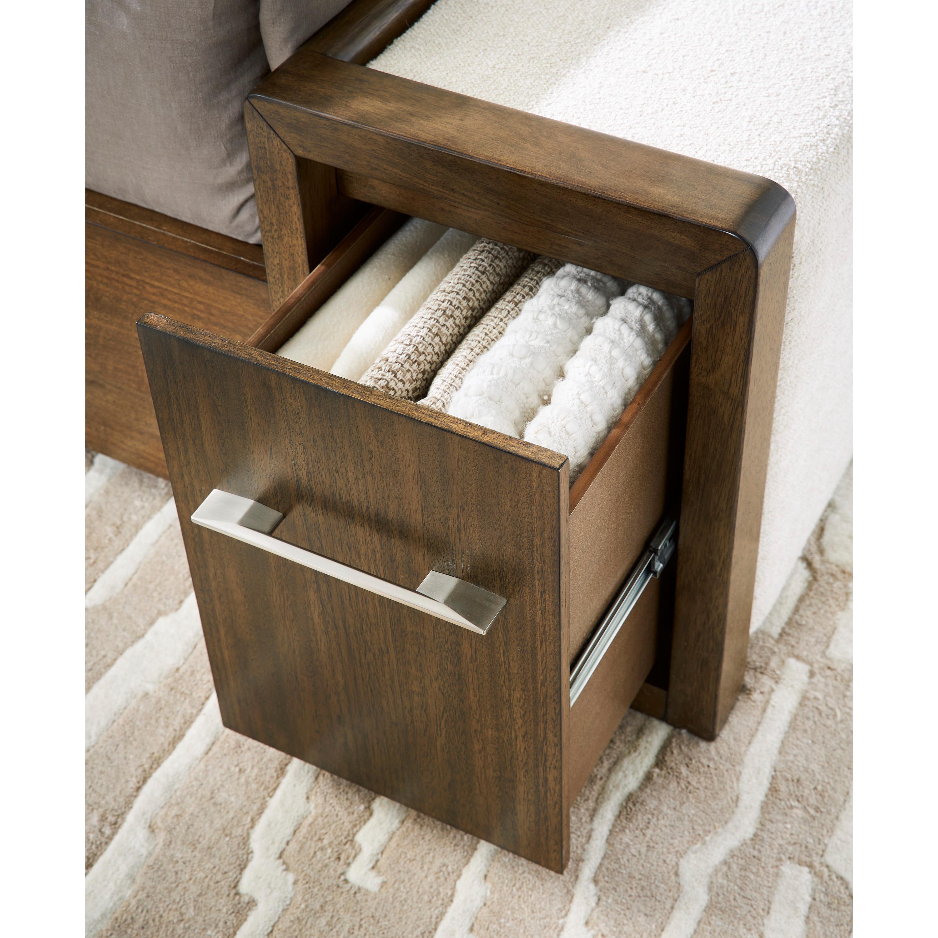Benchcraft Marxmore B863B5 California King Upholstered Storage Bed IMAGE 6