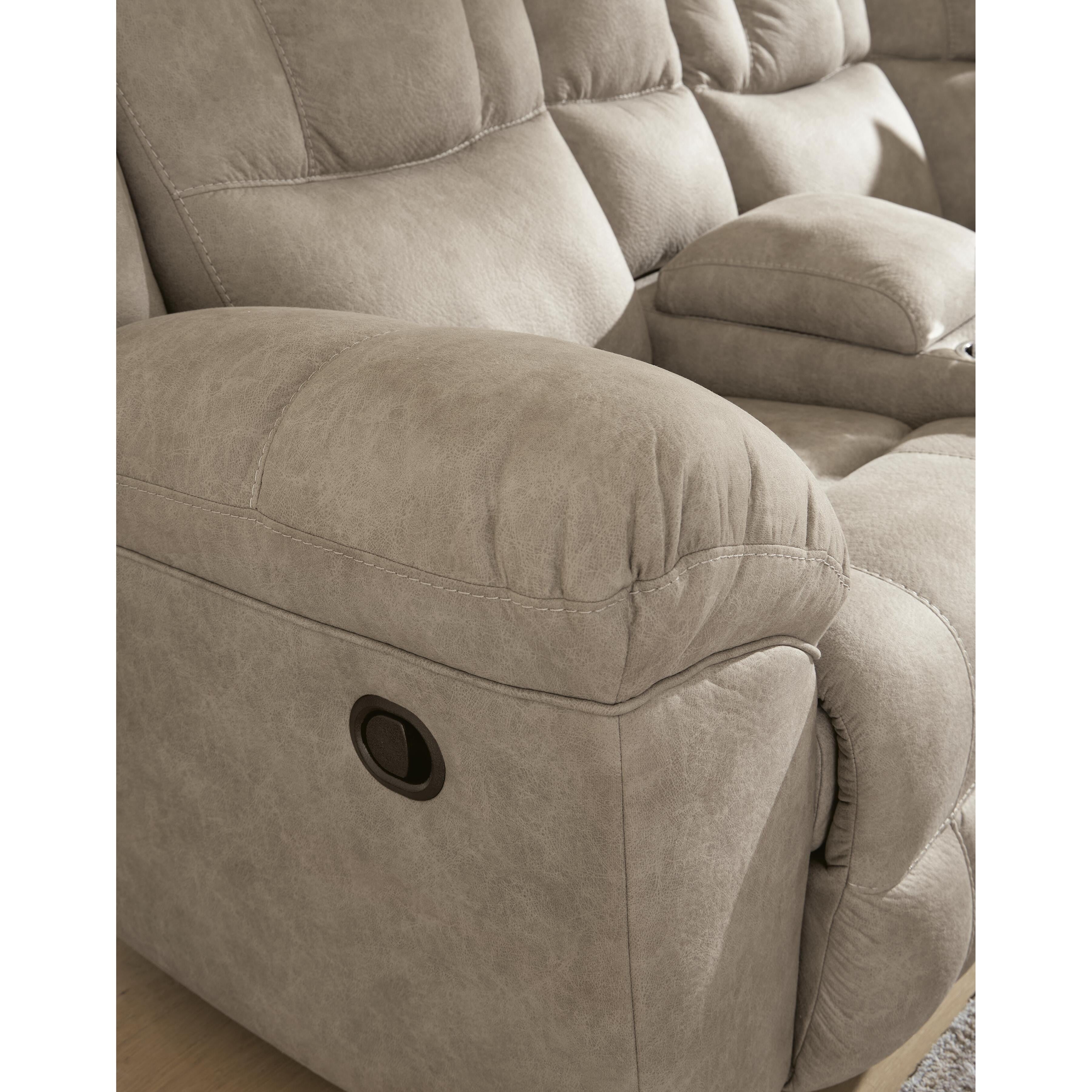 Signature Design by Ashley Pearce-Pike PC69205S3 3 pc Reclining Sectional with Double Console IMAGE 2
