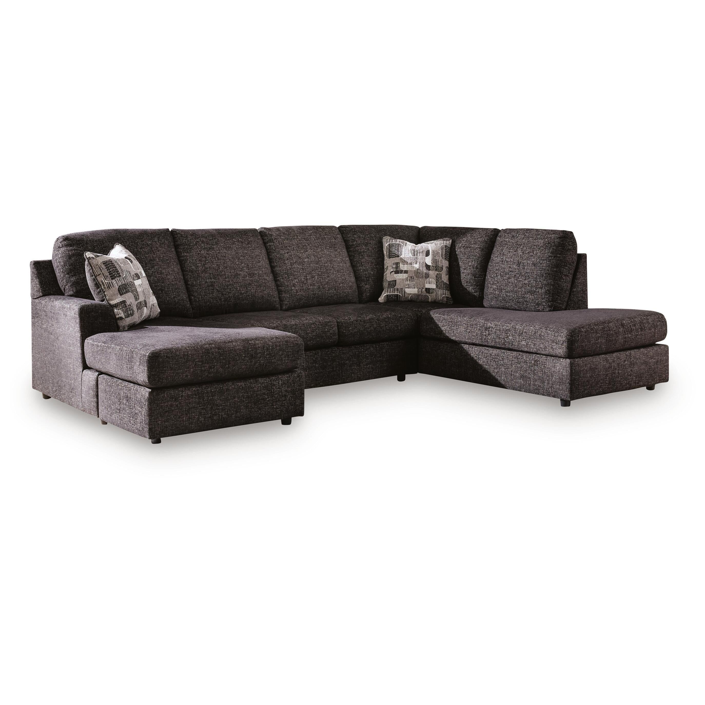 Signature Design by Ashley Lentiz PC73404S2 2 pc Sectional with Chaise IMAGE 1