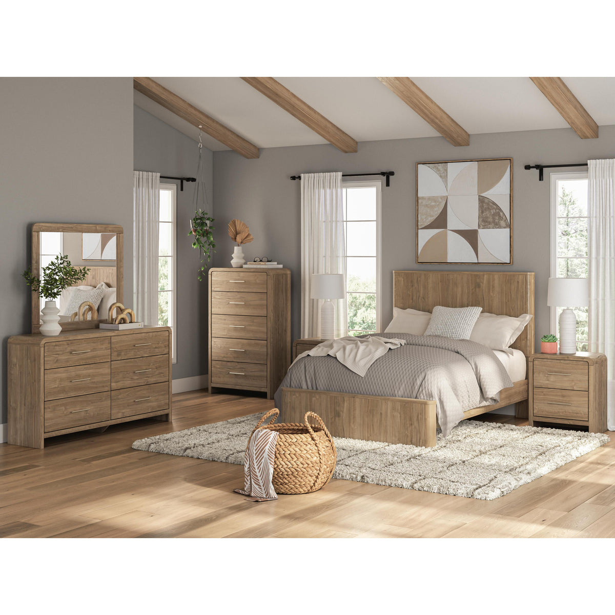 Signature Design by Ashley Dovander PCB1121B9 Full Panel Platform Bed IMAGE 10
