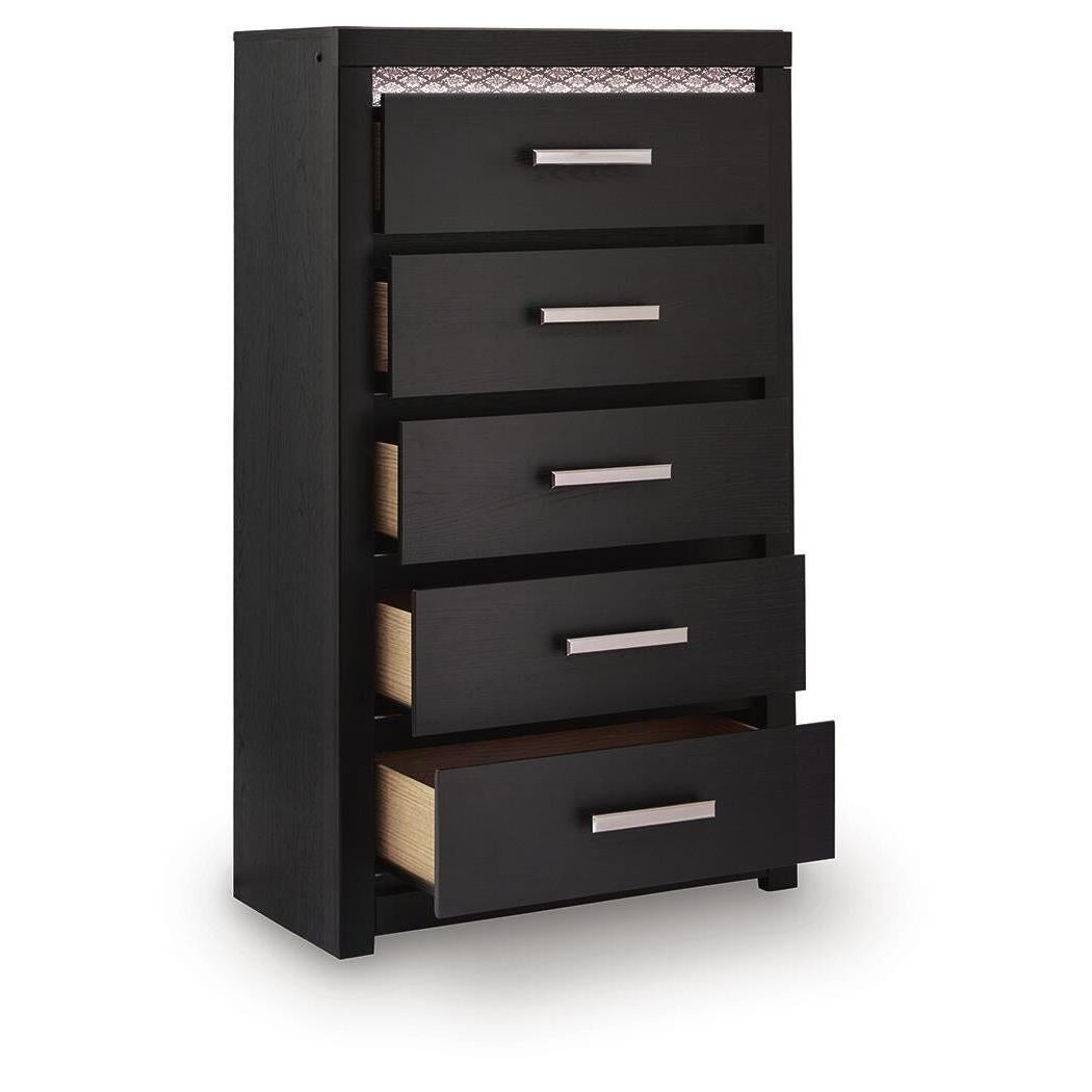 Signature Design by Ashley Brendant PCB2611-46 Five Drawer Chest IMAGE 3
