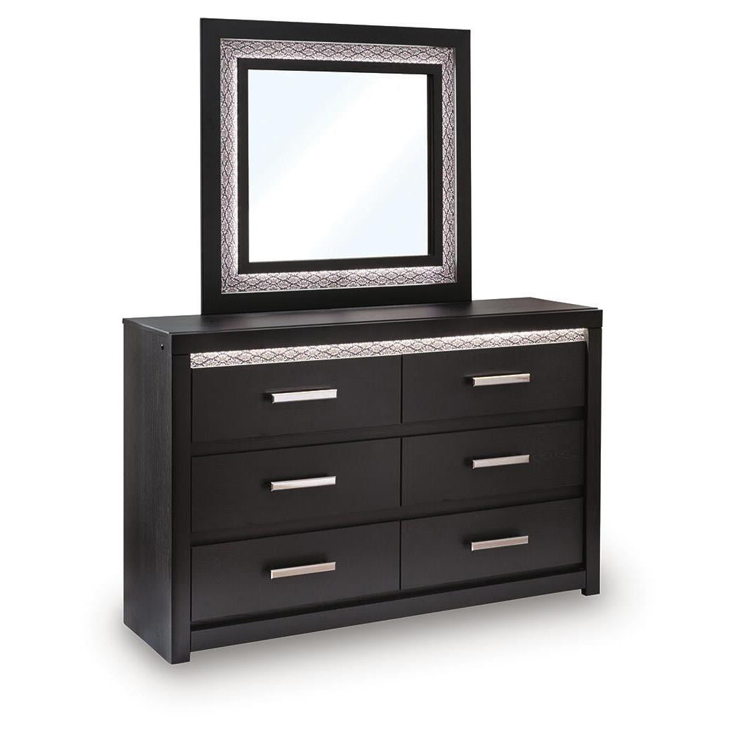 Signature Design by Ashley Brizmore PCB2611B1 Dresser and Mirror IMAGE 1