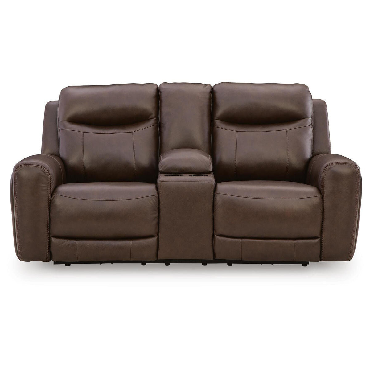 Benchcraft Gravier U1330118 Power Reclining Loveseat with Console & Adjutasble Headrest IMAGE 3