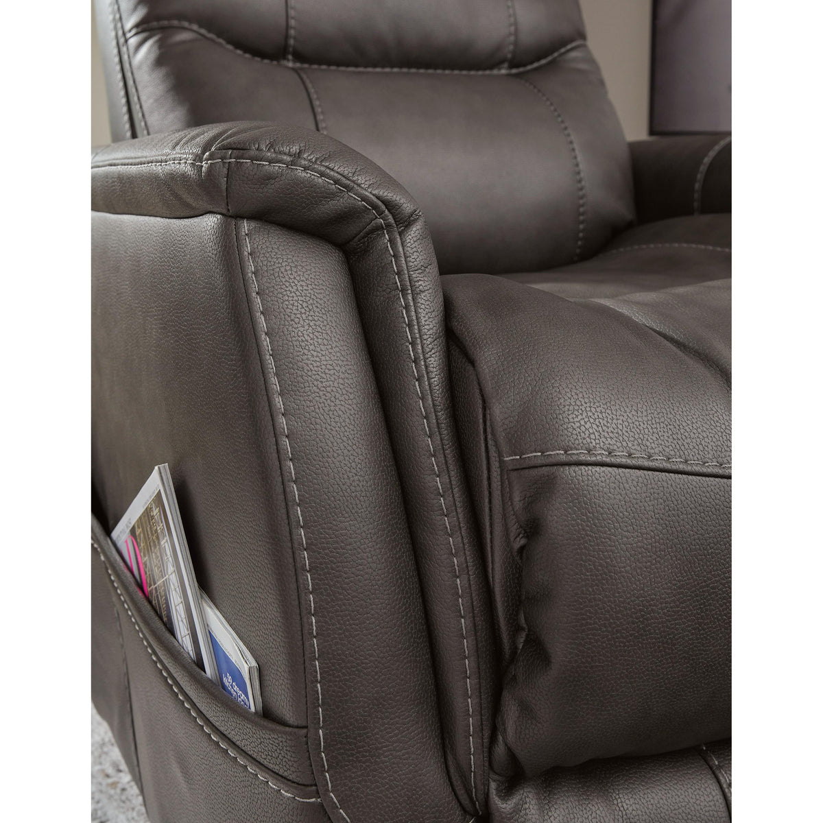 Signature Design by Ashley Strawbill 6390912 Power Lift Recliner IMAGE 12