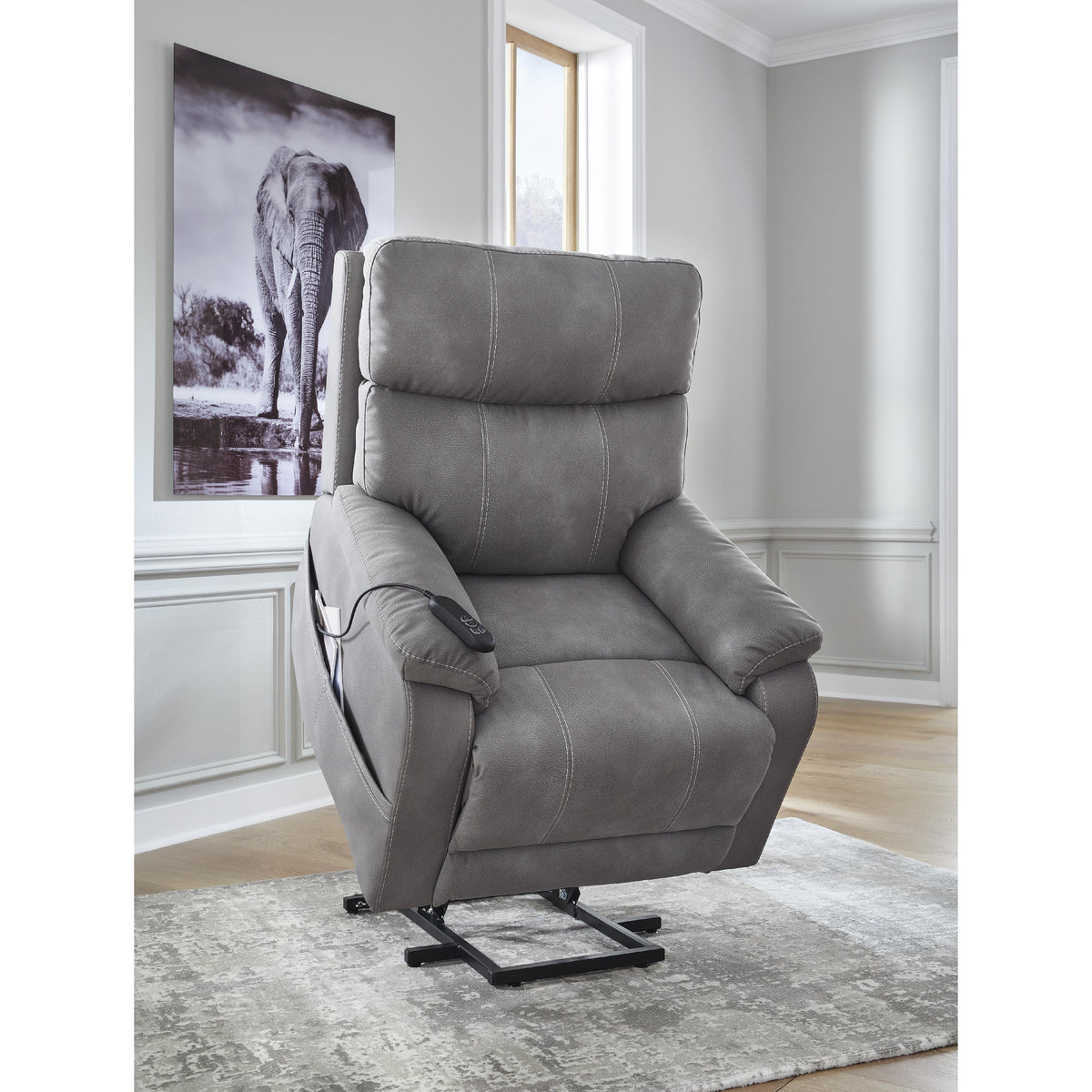 Signature Design by Ashley Next-Gen Durapella 4070812 Power Lift Recliner IMAGE 9