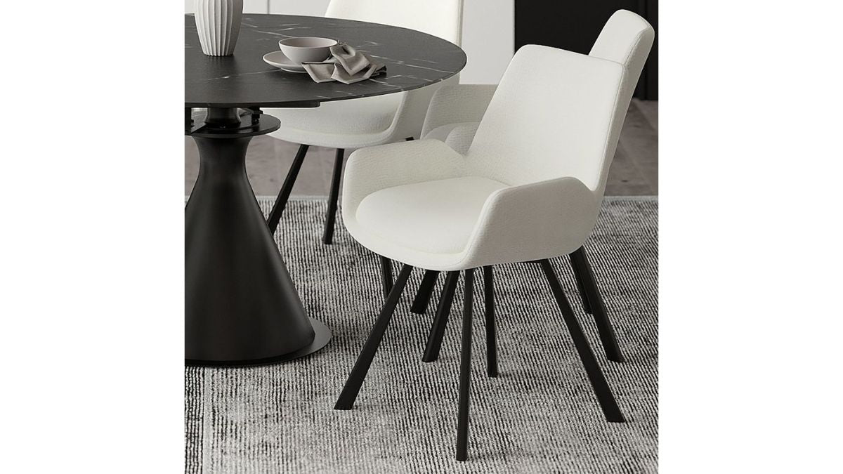 SIGNY SWIVEL DINING CHAIR (SET OF 2)