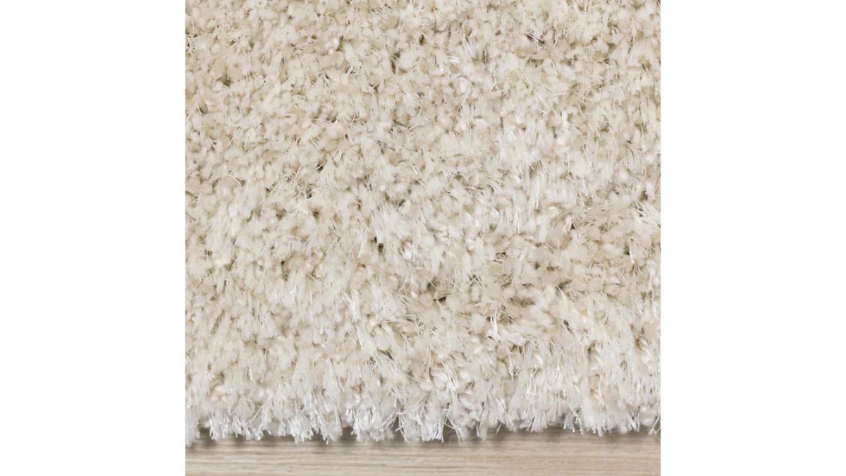 Roman Cream Subtle Diamond Pattern Rug