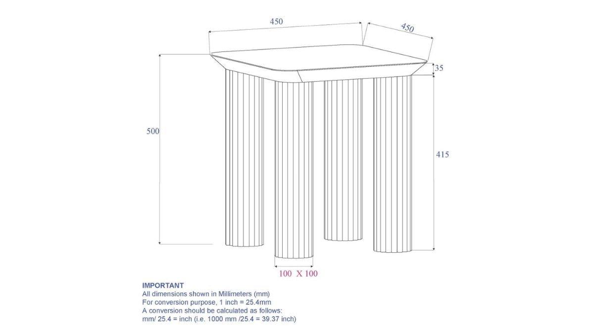SANGRA END TABLE