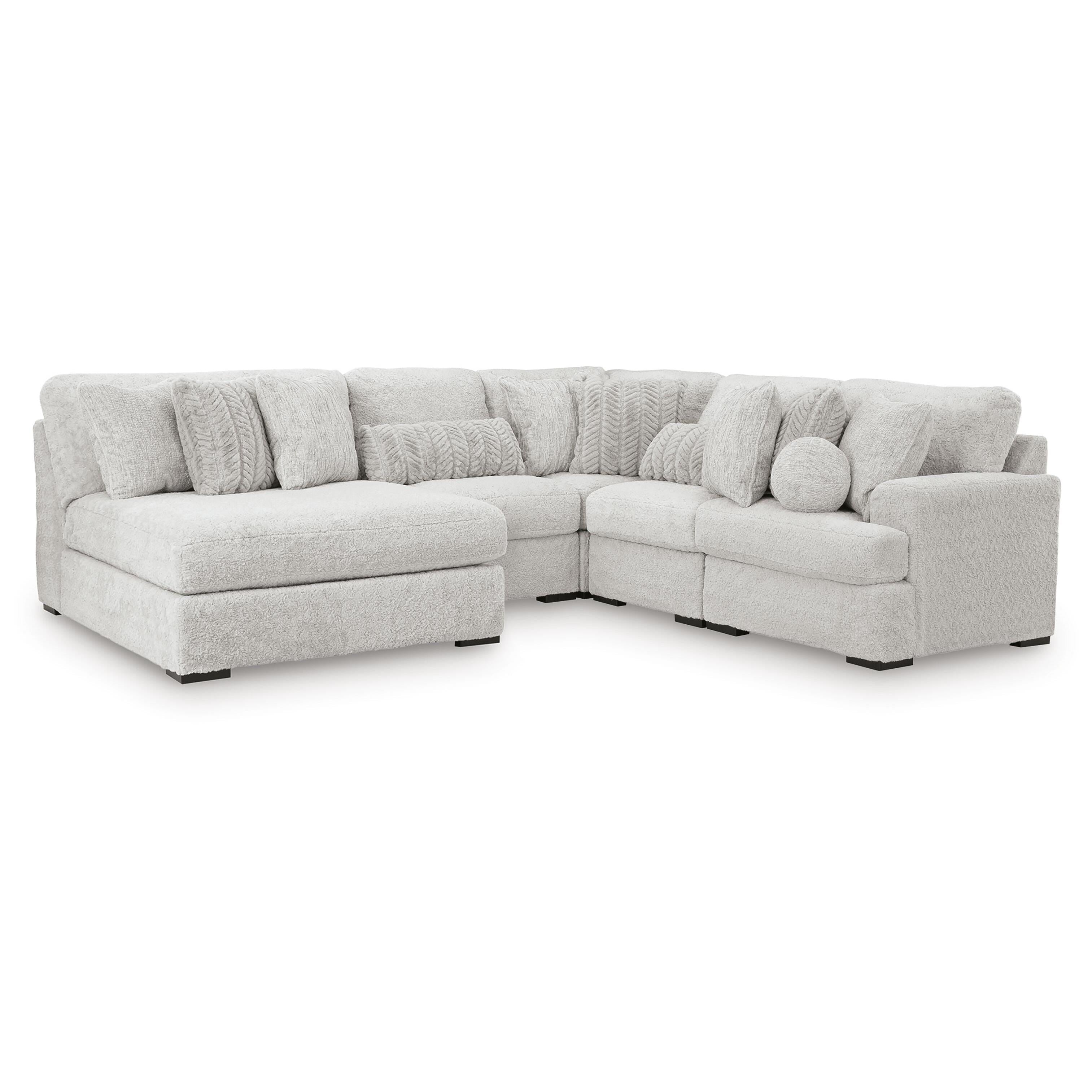 Signature Design by Ashley Cuddle Plush PC59106S11 5 pc Sectional with Chaise IMAGE 1
