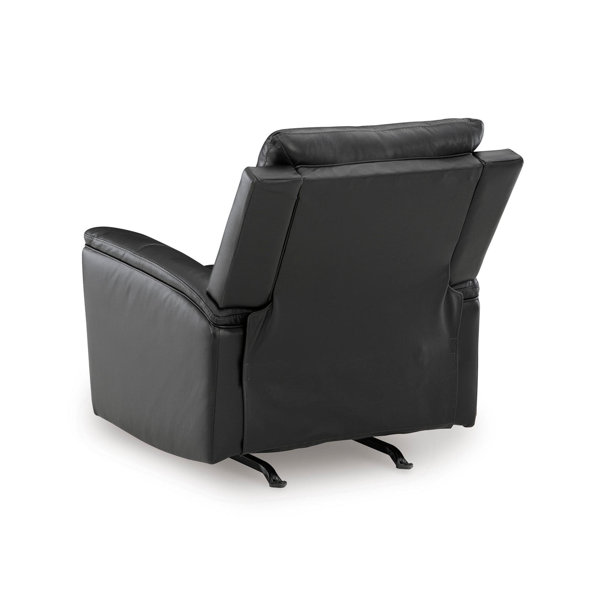 Signature Design by Ashley Glossmore Rocker Leather Match Recliner PCU1170025C IMAGE 4