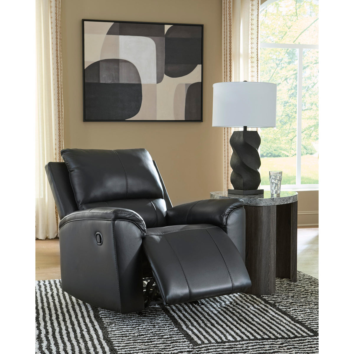 Signature Design by Ashley Glossmore Rocker Leather Match Recliner PCU1170025C IMAGE 6