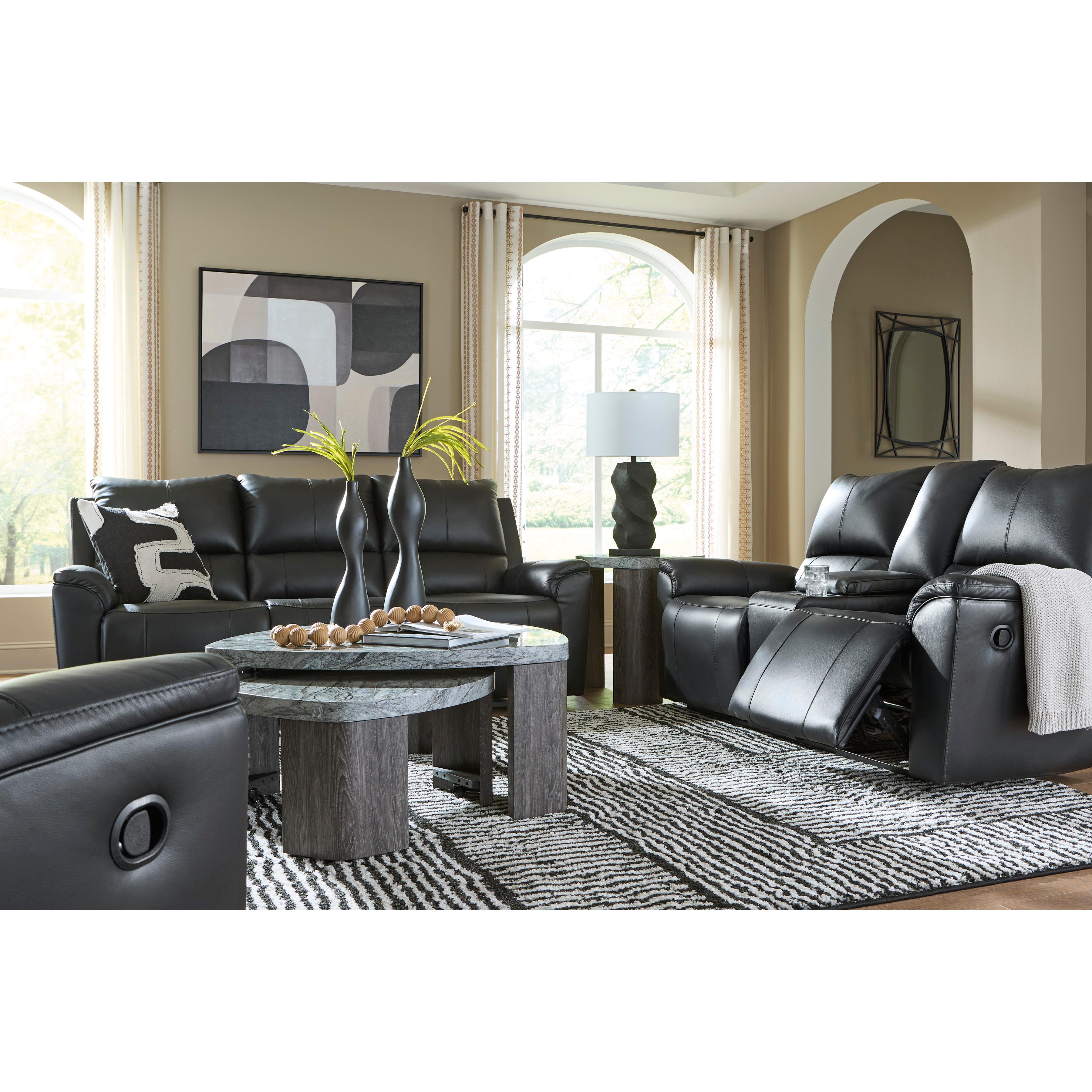 Signature Design by Ashley Glossmore Rocker Leather Match Recliner PCU1170025C IMAGE 7