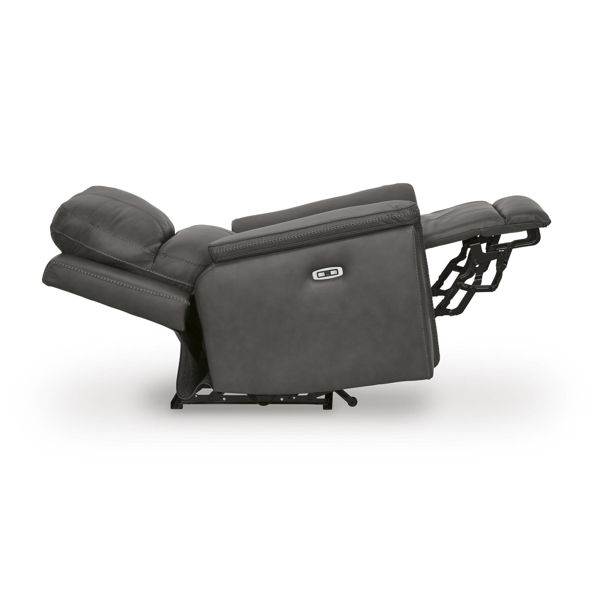 Signature Design by Ashley Bleckley Power Leather Match Recliner PCU1200013C IMAGE 4
